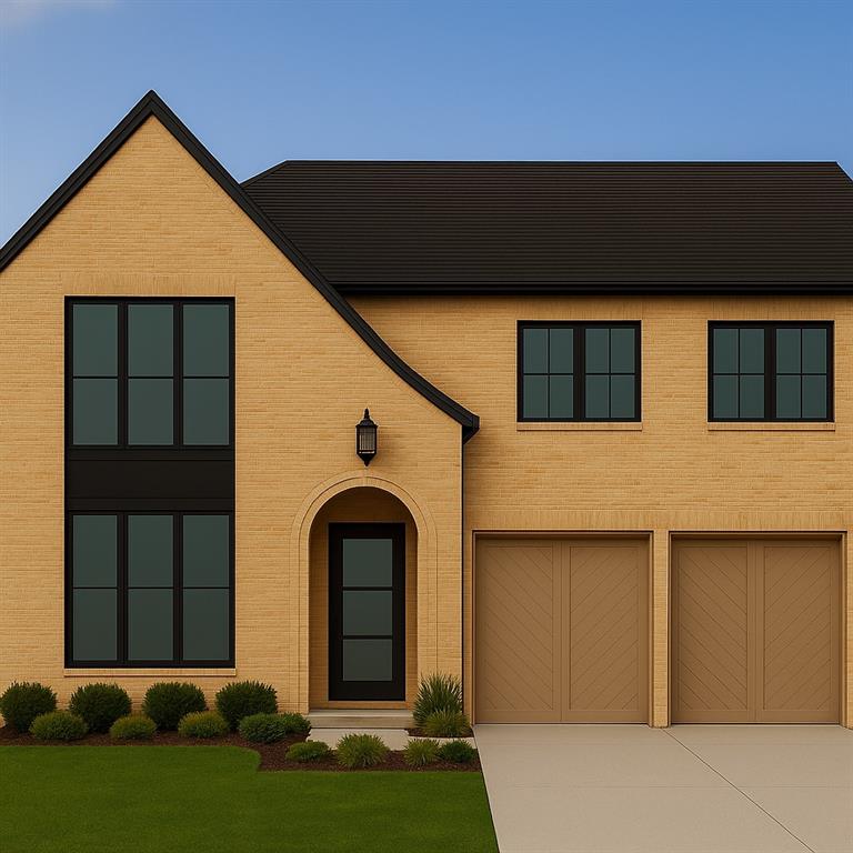 This new construction by Select Custom Homes honors classic Tudor architecture with fresh, modern detailing and is located within the highly ranked Mockingbird Elementary zone. Inside, a soaring 20+ foot entryway and statement floating staircase—wrapped in two stories of windows—set a tone that’s both dramatic and refined. Traditional elements like custom millwork along the two-story stairwell and the primary bedroom’s tailored wall trim are reimagined with 11 foot ceilings, smooth finish walls, white oak cabinetry, sophisticated quartzite and marble surfaces, and stunning brass fixtures to give every space a current, luxurious feel. The kitchen features waterfall quartzite countertops across an expansive island and nearby bar, Bertazzoni and sub-zero appliances. The adjacent walk in pantry doubles as a prep kitchen offering additional counter space, a second sink and dishwasher. The kitchen flows into the light soaked dining room and the living room which is anchored by white oak built ins and a fireplace. A custom quartzite fireplace surround and floating quartzite vanity add sculptural beauty, while the downstairs guest suite conveniently doubles as a future pool bath with direct access to the patio. The outdoor living area connects seamlessly with the living room and features a built in grill and beverage center. The backyard offers plentiful space for a pool or other custom outdoor amenities. Wired for surround sound, this set up is an entertainer's dream. Upstairs, the vaulted primary bedroom features beautiful millwork and leads to a stunning marble clad bath. The suite is thoughtfully positioned so the walk in closet has direct access to the utility room. Oversized secondary bedrooms each feature their own en-suite bath, and a vaulted game room with built-in cabinetry provides a beautifully functional space for gathering, play, or entertainment. Due for December 2025 completion, this home is ready for showings.