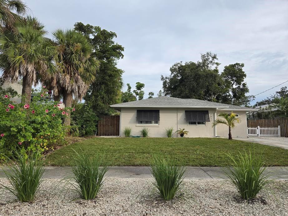 CAN'T BEAT LOCATION! Seller needs to take a loss of his tax return meaning this is a great opportunity for you to get a nice, single-family home on a large lot for under $500K in the highly desirable Indian Beach Sapphire Shores neighborhood. This won't last long and has to close in 2025 - it is priced to go under contract today! Don't miss out on this beautiful 3 bedroom/2 bathroom with an office, spacious family room, and bright dining room facing the backyard. Additional perks include an open, upgraded kitchen, covered patio to sit and enjoy a large, private fenced in yard. Ample space for additional patio space and/or pool. This wonderful home boasts plentiful natural light, lots of space, nice layout, and upgrades. A new roof was added in 2016 and new HVAC in 2020. Sapphire Shores is a highly sought-after neighborhood for individuals, couples, and families. Located 1 block from Sarasota Bay and only a few short minutes to downtown Sarasota, St. Armand's Circle, Bay front parks and local beaches. Neighborhood is walkable, easily accessible, and provides easy access to downtown, Sarasota Bradenton International Airport, and the surrounding beaches. This gem is a perfect family home or retirement in paradise. Great rental income for investors with 7-night minimum per the City. The neighborhood association (IBSSA) is not mandatory but a great way to get involved and the association is a real plus to the community.