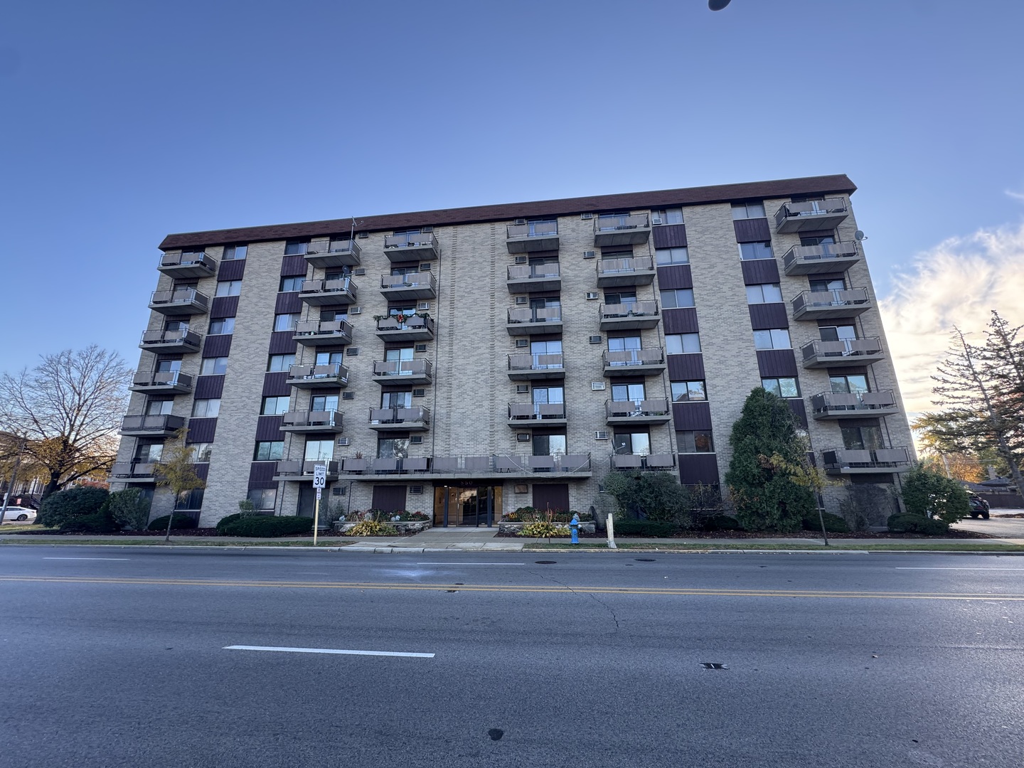 This sunny rehabbed two-bedroom, two-bath condo offers comfort and convenience with a smart layout, new plumbing and electrical fixtures, new bathroom vanities, new carpet, new kitchen flooring, freshly painted thru out,  granite counters, and stainless steel appliances. Enjoy two private balconies, generous closet space-including a spacious walk-in closet-and an assigned parking spot. The building features two elevators, a fitness room, a sauna, and a newly upgraded laundry area. Located in a vibrant, walkable neighborhood known for its charm and community feel, you'll have easy access to bus stops and the Metra just a short walk away- quick access to I-290 for an easy commute. Local dining, shopping, parks, tennis courts, and a public pool are all nearby-bringing everything you need right to your doorstep. Just minutes from downtown Forest Park, North Riverside Mall, Brookfield Zoo, and Loyola University's West Side Campus.