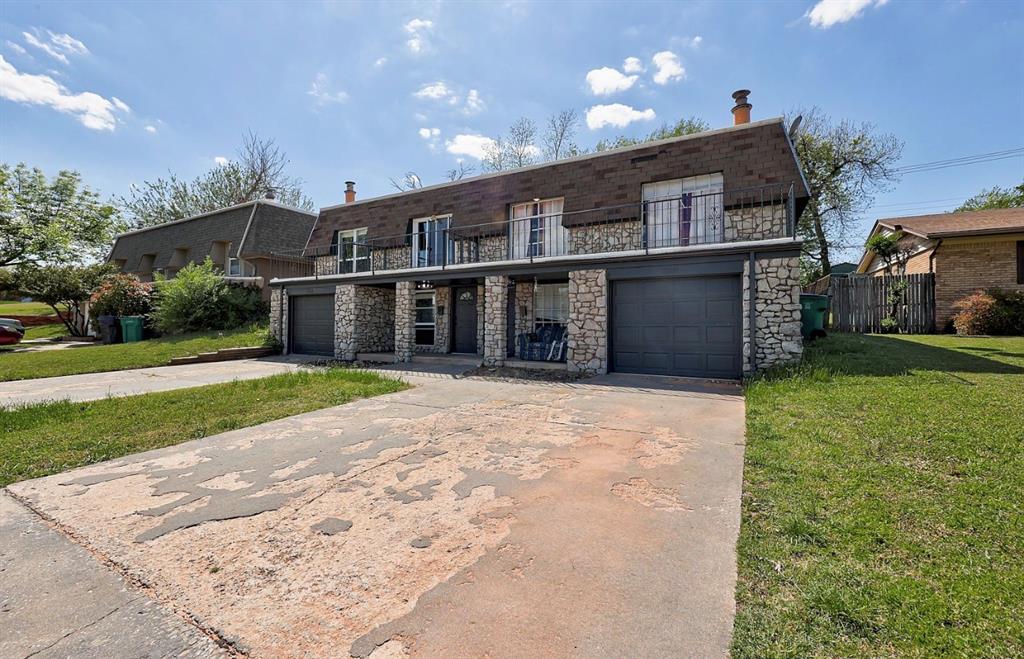 This updated two-story duplex totals 2,326 square feet on a 7,802-square-foot fenced lot. The property includes a fireplace, tiled floors, a bonus/great room, family room, dining room, and living room. Updates include paint, tile, new flooring, new countertops, new appliances, and updated fixtures. One side is fully leased to January 2027 for $1250/month with long term consistent tenants. Other side has been used as a furnished mid term rental for 3-4 month stays. Sold with furniture optional. Move in right away and live on this side while the other side pays you monthly. Or keep as a mid term rental. Possibilities are endless. Each unit has 2 bedrooms 1.5 bathrooms and a 1car garage with approximately 1163 sqft of living space. It features central gas heat, central A/C, ceiling fans, and a balcony, patio, deck, or porch. Appliances include a refrigerator, microwave, dishwasher, electric stove/range, washer, dryer, and freezer, with washer/dryer hookups also present. North Utah Avenue is in an area served by NW Expressway retail corridors and Classen Boulevard commercial strips. Mercy Hospital Oklahoma City is located on NW 12th Street. Lake Hefner, a public reservoir with shoreline trails and a public golf course, lies to the northwest. Property being offered as-is. Seller will make no repairs. You will have access and time to inspect and review property thoroughly.