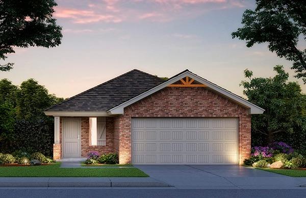 This beautiful home is so open and full of natural light! You will see the
quality in construction and attention to detail everywhere you look. The
large living room has good sized windows letting in light. The kitchen is
loaded with custom cabinets, a big island, quartz tops, deep undercounter
sink, stainless steel Samsung appliances, pantry and much more. The
primary bathroom comes with a large floor to ceiling tiled shower and
vanity with quartz top. Both spare bedrooms have ample room and big
closets. The utility room features extra shelving for storage. Great
location!