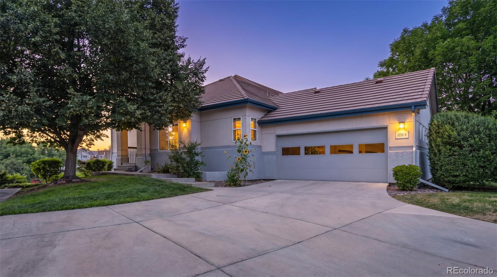 **NEW PRICE** Welcome home to Legacy Ridge where you'll find low-maintenance, main-level living with the feel of a single-family home! Nestled on a quiet, peaceful street, this beautifully maintained ranch-style home offers an exceptional floorplan with the primary suite, private office, laundry room, and attached two-car garage all on the main level. The bright kitchen features abundant cabinetry, granite countertops, stainless steel appliances, a seated bar, and a spacious dining area that easily accommodates a full-size table. The stunning hardwood floors throughout the main level are certain to impress! The inviting living room showcases soaring ceilings, a cozy fireplace, and access to a large deck perfect for relaxing or entertaining. The spacious primary suite is filled with natural light from an oversized window and includes a beautifully updated bathroom with a large frameless glass walk-in shower and an oversized walk-in closet. The finished, daylight basement provides even more living space with two additional bedrooms, a full bathroom, and an expansive multipurpose family room, offering plenty of options for guests, hobbies, or movie nights. Light, neutral paint colors and a wide staircase add to the home's bright, open feel. This versatile layout is ideal for everyday living and entertaining alike. Conveniently located just minutes from shopping, restaurants, and everyday amenities, with I-25 only five minutes away for an easy commute to Denver, DIA, and beyond. Community pool and tennis courts offer endless outdoor enjoyment just outside your door. With this incredible space along with the thoughtful updates, beautiful finishes, and an unbeatable location, this home is an exceptional value you definitely won't want to miss!