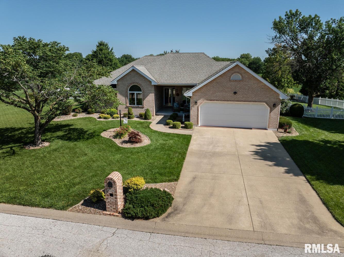 Completely remodeled 3 bed 2.5 bath all-brick ranch in the highly desirable Silverthorne subdivision. All new kitchen, baths, flooring, lighting, paint, and more! Even the floorplan was modernized to accentuate the tall ceilings by opening up the small kitchen. The master bath is an oasis and the rec room in the basement is the perfect place to hangout. Enjoy your morning drink on the pergola covered deck overlooking the 1/2 acre fenced in yard. Farm fields to the North mean peace and quiet for you. This beautiful home is a must see!