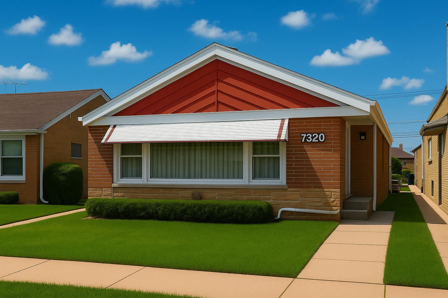 The flip might be in here! Most certainly the rehabbed starter home is a vision too. 65 years, same owner...a timeless clock maker actually. It's the area and the opportunity that make this one a must see.