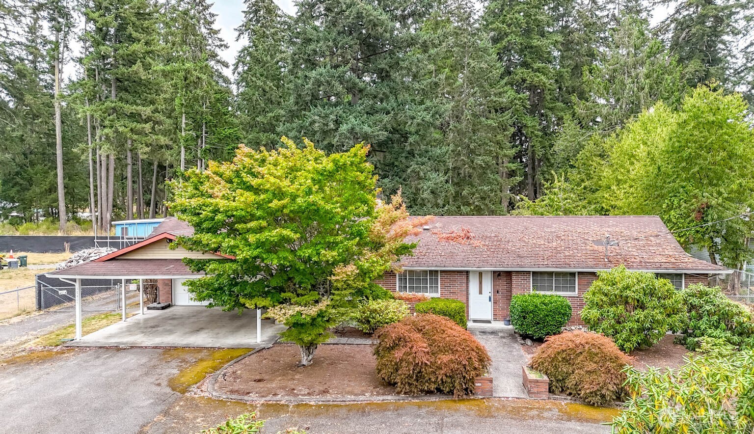 Wow! Development potential! 2 parcels totaling 2.21 +/- acres. Live in the great 3 bedroom, 2.25 bath 1600 + sf rambler, with an excellent floorplan. Super place for horses or? There is a detached 1400+ sf shop/garage for the mechanic or hobbyist, with 220 volt power. Circular driveway on 36th to allow for easy access and plenty of parking, and RV parking in back. Easy commute to JBLM & Puyallup. Excellent water quality from your own well, which was updated in 2016. Right across the street from Cascade Christian School. Call today for a showing! Buyer to verify all information. Includes parcel- 0319264091. Perfect for your home based business- Buyer to verify.