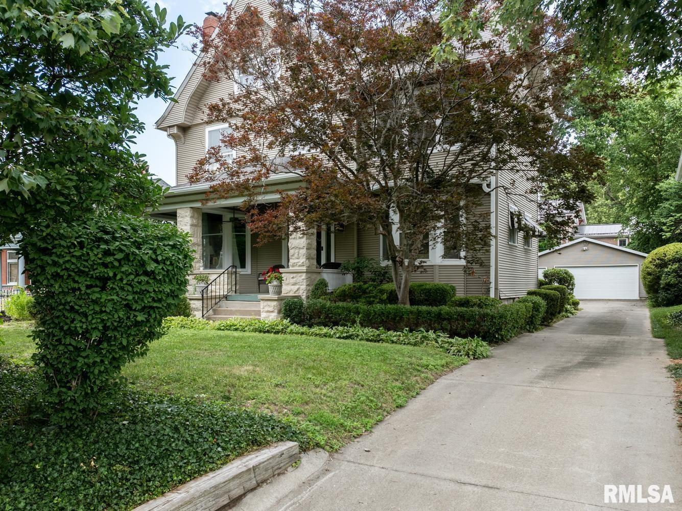 Charming and full of character! This 4 bed 2.5 bath 2,750+ sq ft home sits in the heart of the historic district! Tall ceilings, large rooms, and bonus spaces throughout are just a few highlights of this great home. Relaxation is the key word when thinking about the outside space. From the large covered front porch, to the fenced-in English garden, there's no shortage of places to sit with a good book. The newer oversized 2-car garage is also a nice addition that most historic homes don't have. This gem is one not to miss!