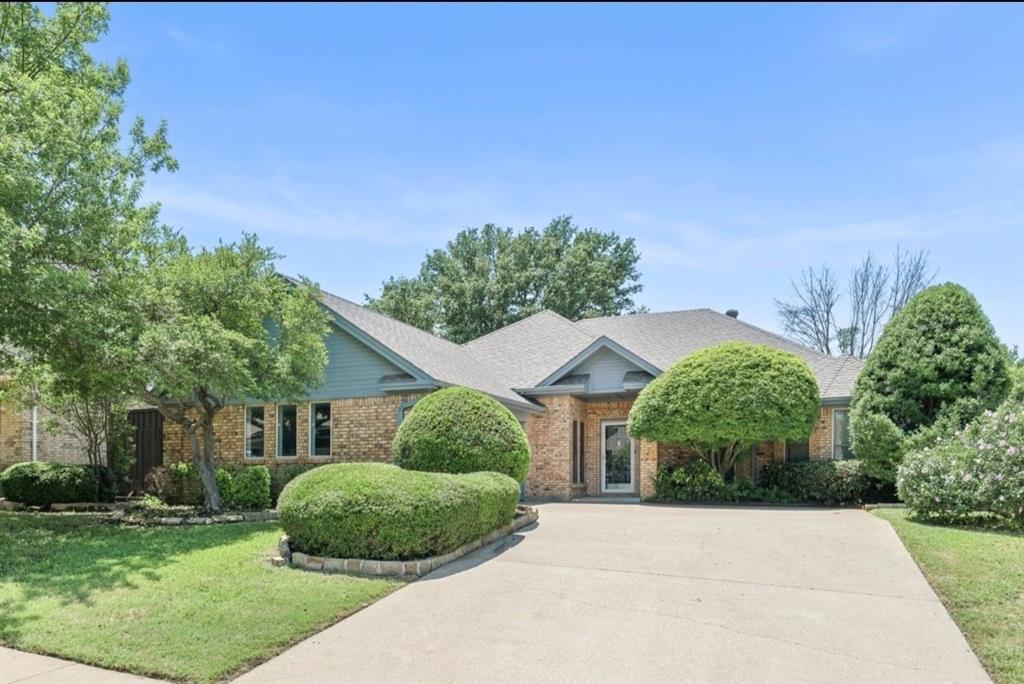 Prime Location – Love at First Sight!
Welcome to this beautifully Move in ready updated gem, ideally situated just minutes from top-rated restaurants, shopping centers, supermarkets, and with easy access to DFW Airport. This spacious home features 4 generously sized bedrooms and 4 full bathrooms, offering both comfort and flexibility for any lifestyle. Step into an inviting entryway adorned with hand-scraped oak wood floors, setting the tone for the rest of the home’s stylish upgrades. Enjoy a modernized kitchen with quartz counter tops and bathrooms, fresh new interior and exterior paint, new roof, updated water heaters, replaced electrical panel, and much more – all thoughtfully updated for peace of mind. The primary suite is a private retreat with dual walk-in closets, double vanities, a relaxing garden tub, and a separate walk-in shower. Nestled among mature trees, the home offers natural shade in both the front and backyard, with a covered back porch perfect for entertaining guests. This is truly a must-see! Don’t miss the opportunity to make this beautiful home yours.