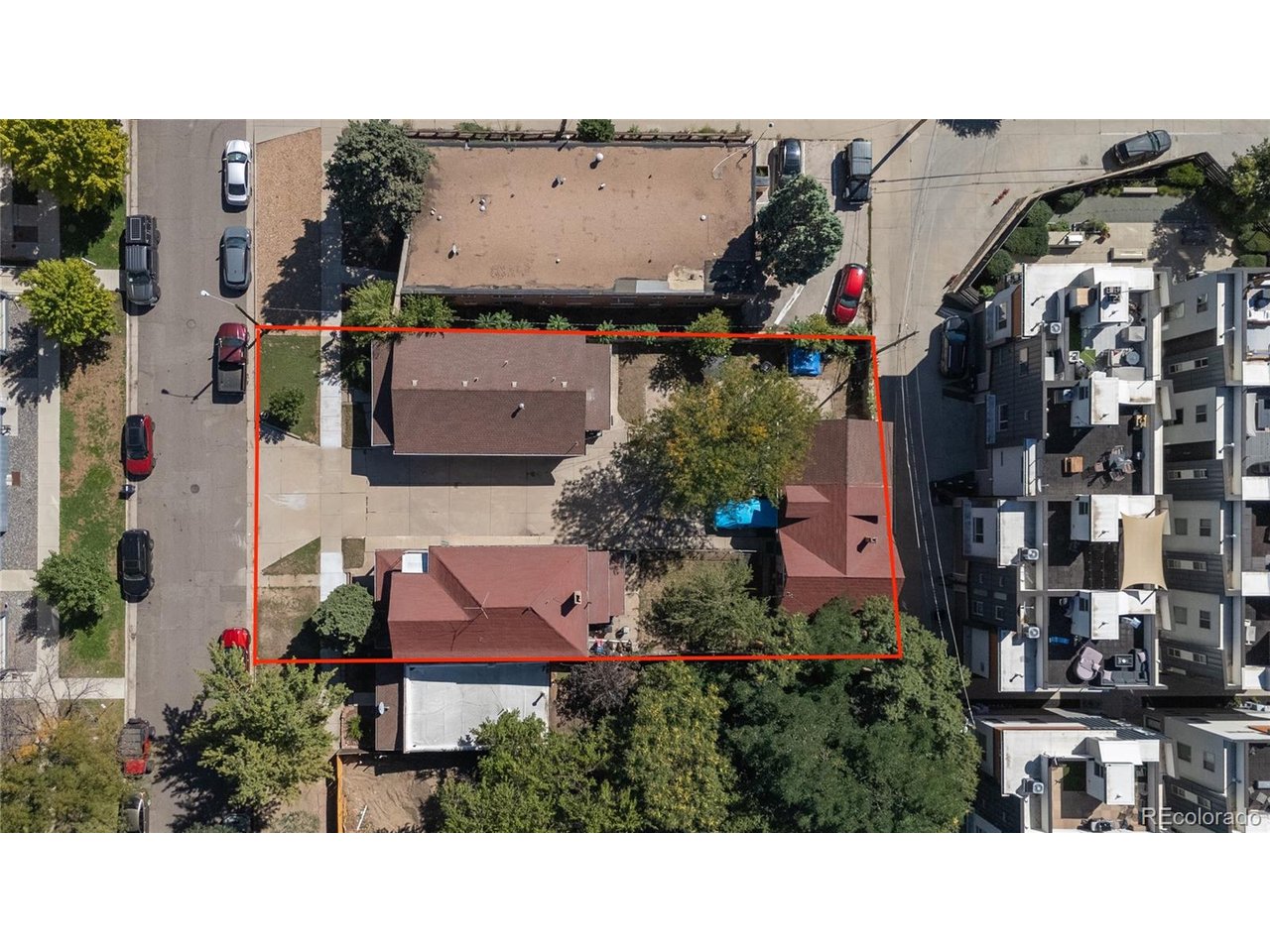 RARE SCRAPE & BUILD OPPORTUNITY - TWO ADJACENT LOTS SOLD TOGETHER! An exceptional opportunity for builders, developers, and investors to acquire two contiguous properties offering a combined 9,750 square feet of land in a desirable Denver location. 2736 W. 24th Avenue sits on a 4,500-square-foot lot, while neighboring 2742 W. 24th Avenue offers an additional 5,250 square feet.Both properties are being sold together as one transaction, creating a sizable, combined site with exciting redevelopment possibilities. Adding to the appeal, each lot currently has its own electric service, sewer taps, and water taps providing valuable existing infrastructure for a future redevelopment project.Homes and garages are currently located on both parcels; however, the properties are being marketed for their land value and scrape-and-build potential. Bring your vision and explore the possibilities offered by two side-by-side Denver lots, each with existing utility connections.Whether considering new residential construction or another permitted development concept, this is an opportunity to secure 9,750 combined square feet across two contiguous parcels in an established Denver neighborhood.