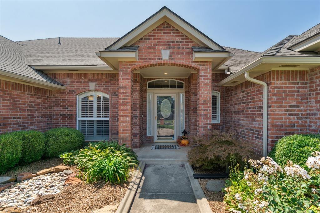 Welcome to this beautiful home in the well-established Warwick Addition, ideally located in Northwest Norman with access to a neighborhood pool and clubhouse. The spacious floor plan features a generous primary suite with a soaking tub, separate shower, dual vanities, and a convenient walk-through closet. Two additional bedrooms share a Jack-and-Jill bath with separate sinks, while a versatile fourth bedroom—currently used as a den—offers the flexibility to fit your lifestyle.

The kitchen has been refreshed with updated counters and modern appliances, opening to a casual dining area and a large living room centered around a cozy fireplace. A formal dining room provides plenty of space for a large table or can easily be reimagined as an additional living area. Plantation shutters and 2-inch blinds throughout the home add a classic touch.

Step outside to enjoy the covered patio surrounded by mature landscaping—perfect for relaxing or entertaining. An oversized, side-entry garage with an in-ground storm shelter provides peace of mind and extra storage.

This home is truly move-in ready and waiting for its next chapter. Schedule your private tour today!