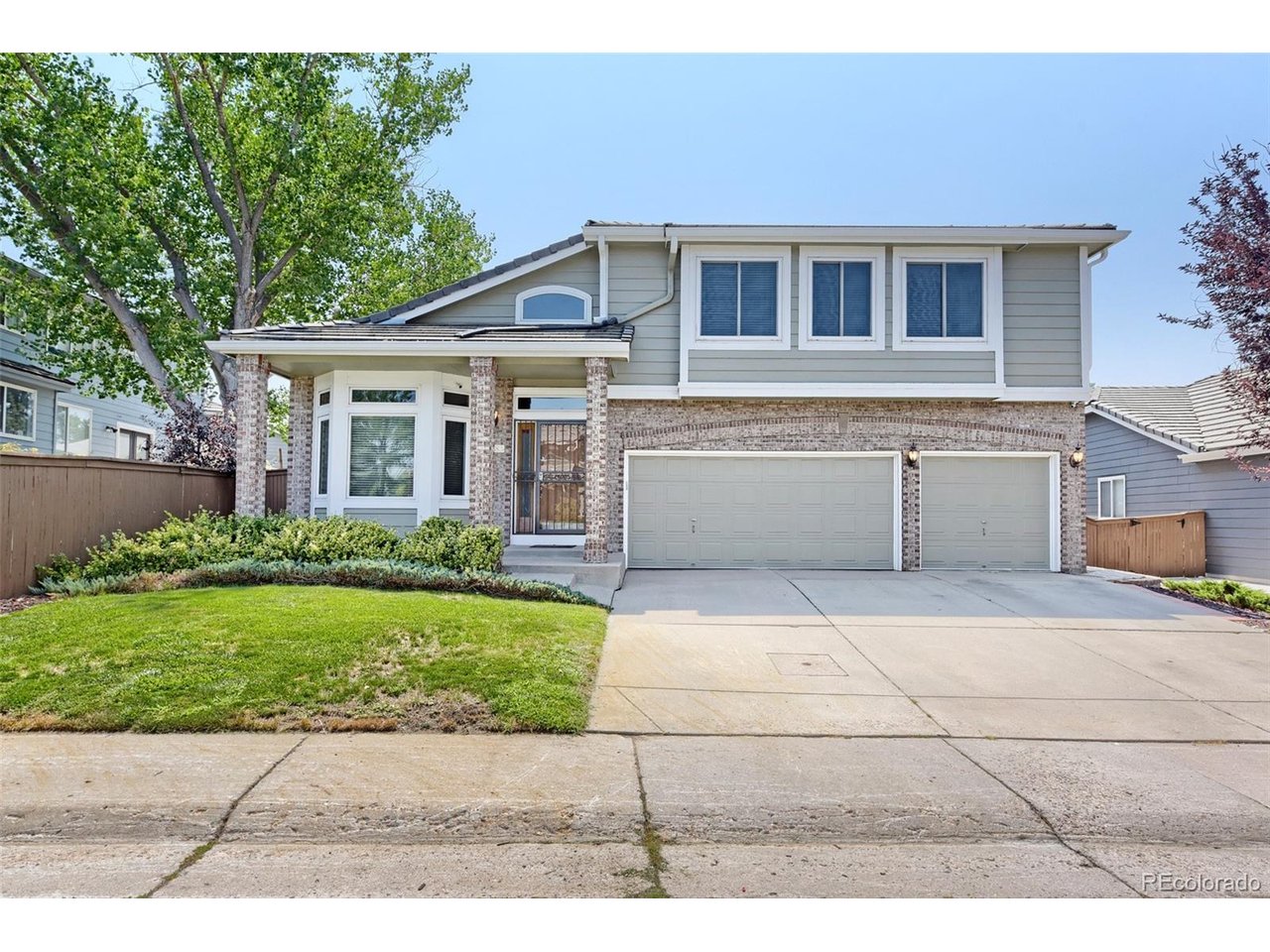 Welcome! Check out this lovely home, with a flexible floor plan featuring 4 bedrooms and 3 bathrooms, PLUS a dedicated office AND tons of potential for expanding your living space into the basement. The main floor features a formal living and dining room, providing a great solution for entertaining or informal gatherings. The updated kitchen has granite countertops, a spacious island, stainless steel appliances, a bay-windowed breakfast nook, and is open to the adjacent family room with a cozy gas fireplace. You're sure to enjoy the convenience of the private office on the main floor as well! Step upstairs to discover the primary bedroom - a lovely retreat, with an updated en-suite bathroom that includes a luxurious walk-in shower. Three more bedrooms and another full bathroom complete the upper level. Step outside to discover a pavestone patio overlooking a quiet backyard shaded by mature trees. With a concrete tile roof and newer gutters, a radon mitigation system, newer furnace, A/C, and water softener, and new internet wiring from BAM, a lot of improvements have already been done for you. This home is a true must-see - don't miss out on this wonderful opportunity!