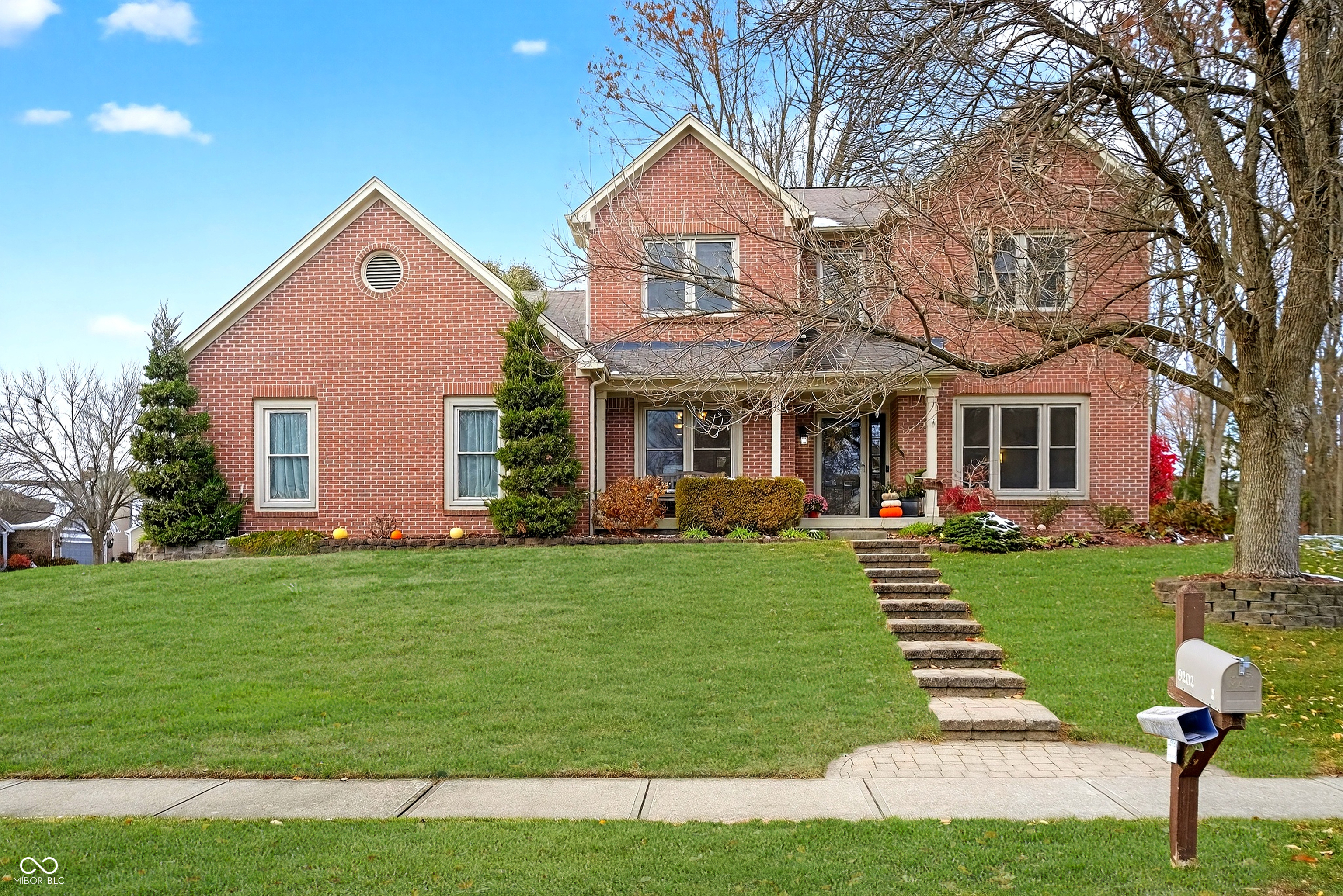 Welcome to this stunning 4-bedroom, 2.5-bath home nestled in a peaceful cul-de-sac, where comfort, function, and style come together beautifully. The spacious primary suite offers a true retreat with a luxurious ensuite bathroom and generous walk-in closets. The updated kitchen and bathrooms bring a modern touch, featuring stylish finishes and thoughtful design. A dedicated home office provides the perfect space for remote work or study, while the formal dining room sets the stage for memorable gatherings. The open-concept layout seamlessly connects the bright, airy living room to the kitchen, filled with natural light and abundant counter space. The fully finished basement expands your living area-ideal for entertaining, a home gym, or cozy movie nights. Step outside to enjoy the screened-in patio for morning coffee or unwind on the back deck, perfect for outdoor entertaining and relaxation. Windows are less than 5 years old, Exterior & Interior Paint (2022), HVAC (2021), Water Heater and Water Softener (2024)
