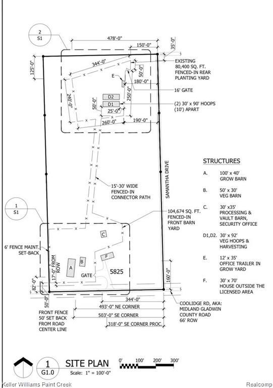 Municipality-approved green-zoned outdoor grow facility also includes 9000 sq ft indoor Marihuana grow opportunity.  Includes 2 class C licenses. 5 acres of fenced in irrigated land setup for outdoor grow. Situated on 20.02 wooded acres across five parcels, this property offers a unique opportunity for serious growers and investors. Property Features: Two 30' x 100' Greenhouses – fully equipped. 200-amp power service on one parcel, plus an additional 1,400 amps in a professionally built-out steel building. All equipment included.  3-Bed, 1.5-Bath Ranch Home – features hardwood floors, a covered porch for relaxing, and the perfect mix of comfort and function Additional Details: Pre-approval or proof of funds required prior to showing. Peaceful, private, and wooded setting while still accessible—just about 2 hours north of Detroit.  Everything is included in the sale.