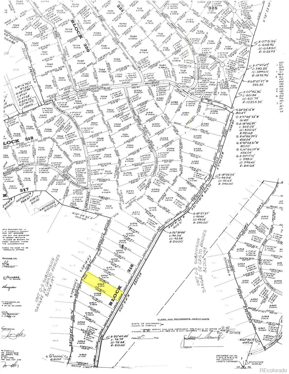 Lot 6969 Trinchera Ranch Road