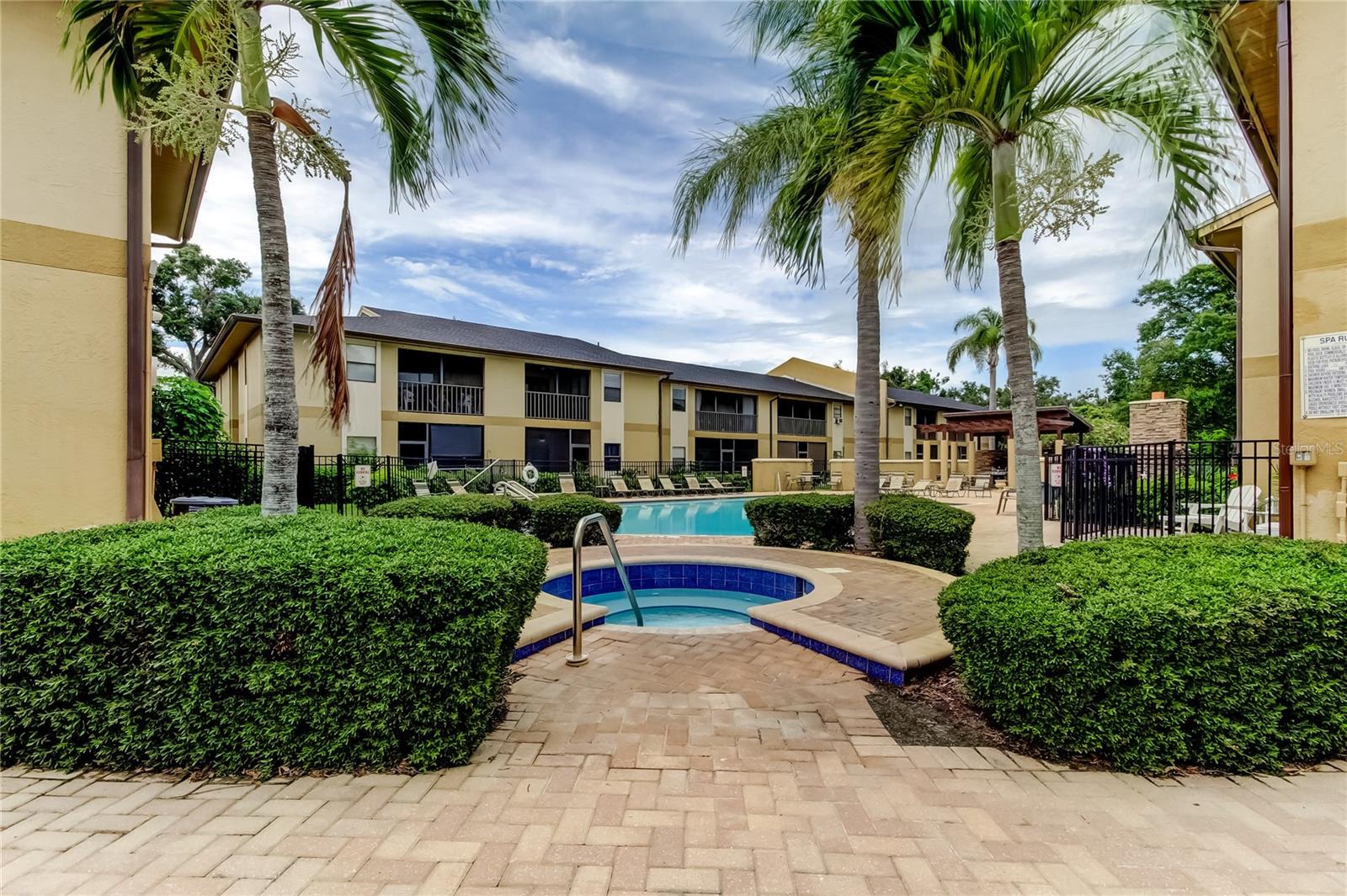 Welcome home to this highly sought after gated, waterfront community of Bella Vista on Lake Seminole. Quiet, peaceful living, both in the condo and around the complex. Perfect for a primary or secondary/seasonal residence. Situated on the 2nd level, the condo is well positioned in the complex and just steps away from the clubhouse and pool area. Inside the condo you will find everything you need for comfortable, easy-living. Beautiful kitchen and open living area with nice hard surface flooring throughout. Generously sized bedrooms. Screened balcony for year round enjoyment, with access from the living room and primary bedroom. Full size washer and dryer (included) are located inside the laundry closet. Convenient, designated parking space plus plenty of visitor parking. Double the fun with access to amazing amenities in BOTH the North and South Bella Vista communities…2 clubhouses / 2 heated, saltwater pools / 2 hot tubs / fitness rooms / grilling areas / fishing docks / lake access / kayak storage and more! Superb central Pinellas location with easy access to area beaches, shops, restaurants, Largo and Seminole Mall, medical facilities, area airports and major thoroughfares to Tampa and St. Pete. Superb investment opportunity with immediate leasing allowed (12 month minimum). All ages community. Pet friendly (2 pets, no weight restrictions, refer to condo docs for breed restrictions). New roof (2023).