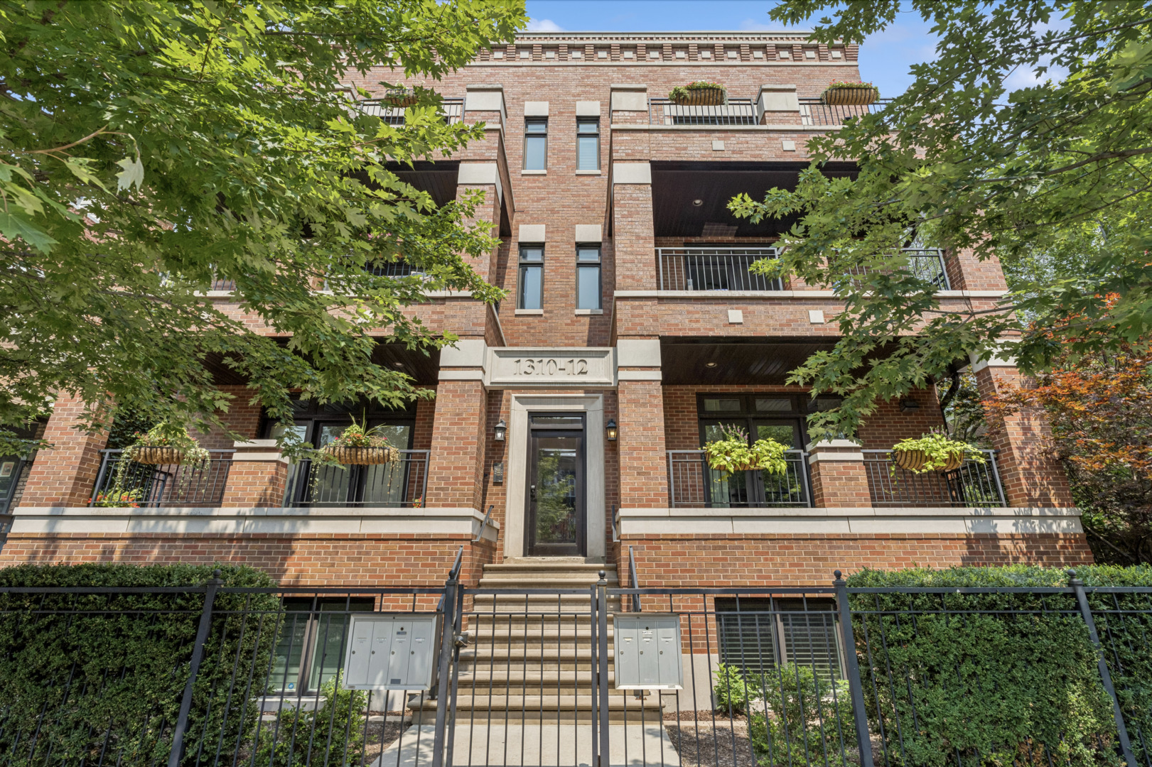 OPENHOUSE 9/7 CANCELLED. OFFER ACCEPTED  Experience luxury living in this exceptional 3-bedroom, 2-bathroom penthouse condo featuring a massive private rooftop deck with spectacular skyline views. This all-brick and limestone six-unit building is situated in a coveted Lincoln Park location, with Trebes Park and Oscar Mayer School right at your doorstep. This extra-wide home features a well-designed layout and boasts designer finishes throughout including oak hardwood floors, detailed trim, crown molding, and wainscoting. As you step inside, you are greeted by the upgraded kitchen that features 42" Walnut cabinetry with under-cabinet lighting, granite countertops, breakfast bar, tile backsplash, beverage fridge and premium Viking/Subzero appliances. Opening directly from the kitchen is the bright and spacious living/dining room with south facing views allowing natural light to flood the entire space and features a gas fireplace flanked by built-in bookshelves, stone mantle, recessed speakers, and plenty of room for a large dining table. Living room opens to a large balcony complete with gas and electric; perfect for entertaining. Expansive primary bedroom features a fully outfitted walk-in closet, tray ceiling with lighting, and luxurious primary bathroom with steam shower, heated floors, and double sink. Two additional bedrooms with outfitted closets, additional bathroom and built-out laundry room complete this floor. The interior staircase leads to the upper level, featuring a wet bar with a beverage fridge and opens to the massive private rooftop deck with skyline views. The rooftop deck is fully equipped with gas, water, electric hookups, outdoor T.V. speakers, planter boxes and grass turf. This private deck is the perfect space for entertaining, grilling, and dining with family and friends. 1 garage parking space and additional storage unit included in the price. Experience everything this incredible home has to offer, just steps from the best of Lincoln Park - award-winning restaurants, top-rated schools, charming shops, scenic parks, convenient public transit, and so much more!