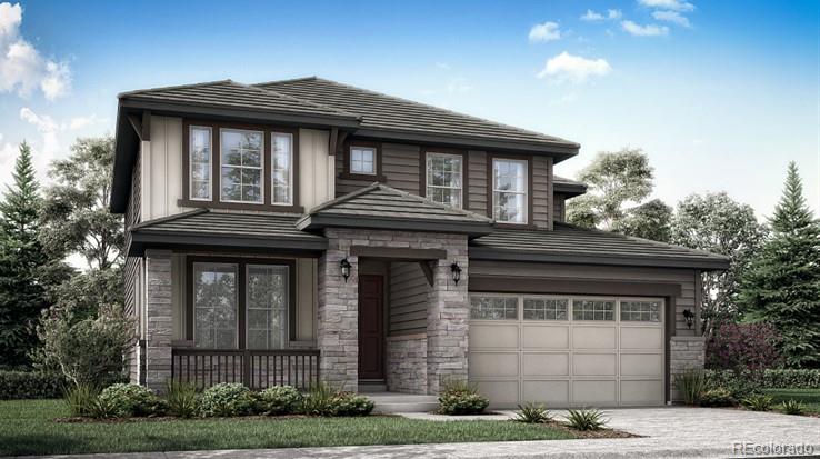 **Contact builder today about Special Financing for this home - terms and conditions apply**Anticipated Completion June 2026!Red Rocks Ranch is a stellar new community located in Morrison. This gorgeous 2-story Ashbrook features 3 beds, 3.5 baths, dining & great rooms, study, kitchen, loft, unfinished basement for future expansion & 3 car garage. Beautiful upgrades and finishes including a slab quartz counters & island, stainless kitchen appliances, vinyl plank flooring, covered deck and more.  The builder provides the latest in energy efficiency and state of the art technology with several fabulous floorplans to choose from. Energy efficiency, and technology seamlessly blended with luxury to make your new house a home. Red Rocks Ranch offers single family homes for every lifestyle. Close to dining, shopping, entertainment and other amenities. Welcome Home! Photos and walkthrough tour are a model only and subject to change.