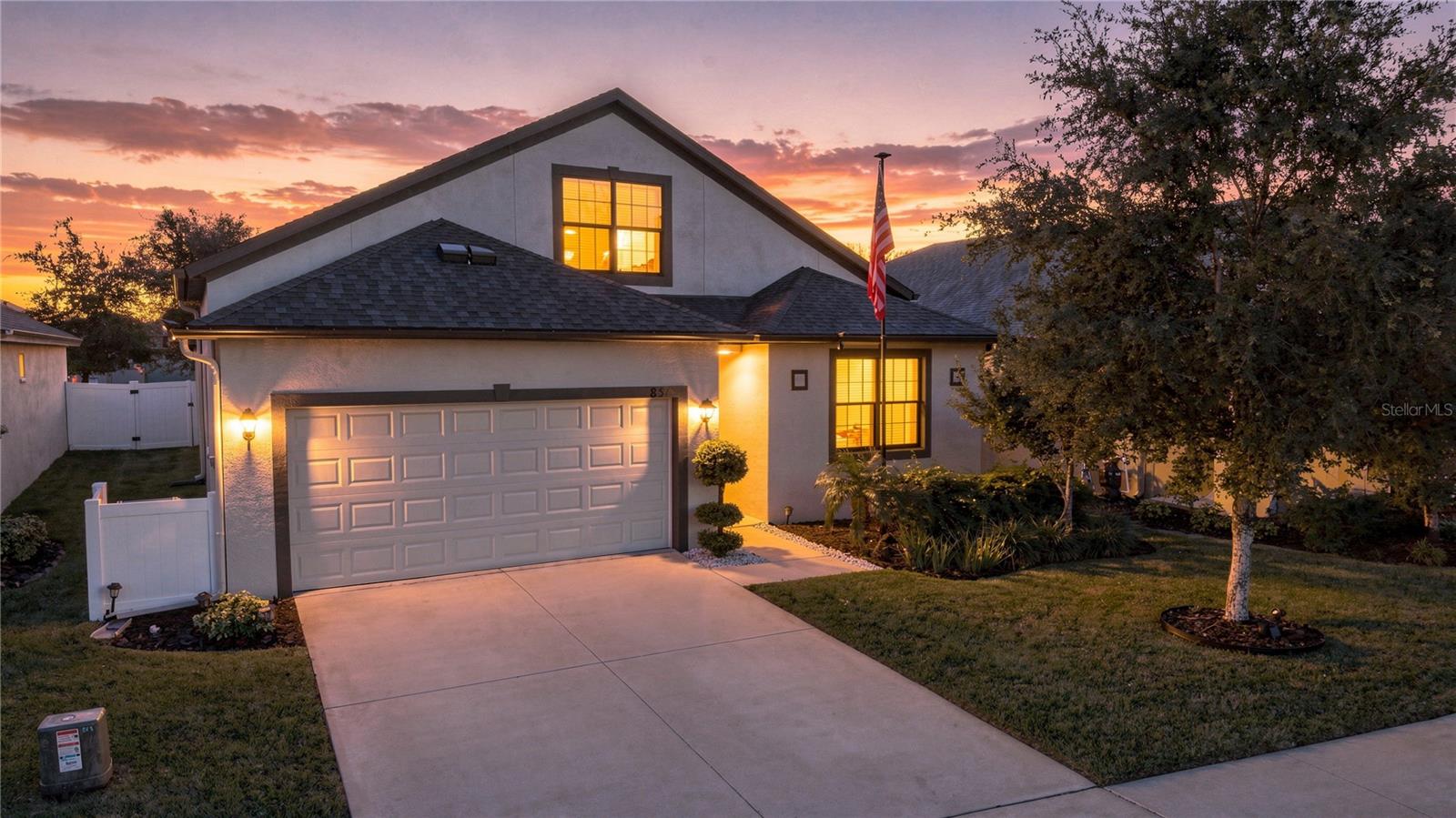 WELCOME HOME TO 837 OLD WINDSOR WAY — MODERN FLORIDA LIVING WITH FULLY PAID-OFF SOLAR PANELS!Look no further! At this home you can enjoy the beauty, space, and convenience of a home built in 2020, complete with thoughtful upgrades and fully paid-off solar panels offering the potential for significant energy savings without the burden of a solar loan or lease? Nestled within the desirable Villages of Avalon community in Spring Hill, this impressive 5-bedroom, 3-bathroom home offers 2,432 square feet of beautifully designed living space, a spacious two-story floor plan, and the perfect blend of modern comfort and Florida lifestyle living.From the moment you enter, you'll appreciate the soaring ceilings, abundance of natural light, and open-concept design that makes this home feel both inviting and expansive. At the heart of the home is a beautifully appointed kitchen featuring rich cabinetry, stylish countertops, a decorative backsplash, a spacious center island, and a generous pantry. Whether you're preparing a quiet dinner at home or hosting friends and family, the seamless connection between the kitchen, dining spaces, and main living area makes entertaining effortless.One of the home's most appealing features is its thoughtfully designed floor plan, offering FOUR bedrooms conveniently located on the main level, including the spacious primary retreat. The primary suite provides a relaxing escape with a generous walk-in closet and a private bathroom featuring dual sinks and a walk-in shower. Upstairs, a fifth bedroom and full bathroom create a wonderful opportunity for a private guest suite, home office, hobby space, or additional living quarters.Step outside and discover your very own backyard retreat! Sliding glass doors open to a covered patio complete with a ceiling fan, where you can enjoy morning coffee, weekend barbecues, or peaceful Florida evenings. The fully fenced backyard features beautiful white vinyl privacy fencing, a charming pergola, and plenty of room to create your ideal outdoor oasis. An above-ground hot tub is also present and may be negotiated separately, offering the possibility of an even more relaxing outdoor experience.Adding to the home's exceptional appeal are the **FULLY PAID-OFF SOLAR PANELS**, providing the opportunity to enjoy energy-efficient living without assuming additional solar financing. Additional features include an irrigation system, attractive landscaping, rain gutters, an interior laundry room, and an attached two-car garage.Living in the Villages of Avalon means enjoying more than just a beautiful home. Residents have access to community amenities including a resort-style swimming pool, clubhouse, fitness center, and playground. Conveniently situated near the Suncoast Parkway, you'll enjoy easy access to Tampa, shopping, restaurants, parks, entertainment, and everything the greater Spring Hill area has to offer.BUILT IN 2020. FIVE SPACIOUS BEDROOMS. FULLY PAID-OFF SOLAR. A PRIVATE FENCED BACKYARD. This home offers the space, comfort, and upgrades buyers are searching for, all in an established community with wonderful amenities.Don't miss the opportunity to make this beautiful Spring Hill property your next home. Schedule your private showing today and experience everything 837 Old Windsor Way has to offer!