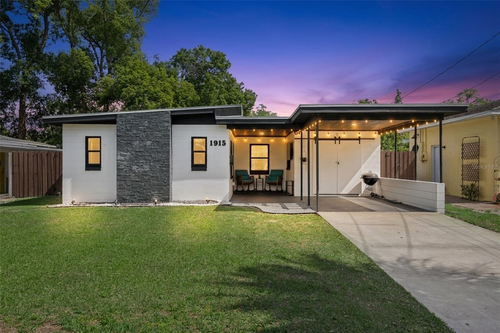 Welcome home to 1915 Weber Street, where style, comfort, and location come together seamlessly. This fully renovated, move-in-ready residence offers 3 bedrooms and 2 bathrooms, thoughtfully updated with modern finishes throughout.The heart of the home is a stunning kitchen featuring quartz countertops, brand-new cabinetry, and a stainless steel appliance package. A charming kitchen window fills the space with natural light, enhancing the bright, airy feel that flows throughout the home. Neutral décor, durable tile and laminate flooring, and stylish upgrades create a clean, contemporary look that’s ready for your personal touch.Enjoy the convenience of an interior washer and dryer, along with a spacious, fenced .16-acre yard—perfect for relaxing, entertaining, or letting pets and family play freely. The patio offers an ideal setting to unwind under bistro lights after a long day.Located just steps from the vibrant Mills/50 district, you’ll have easy access to some of Orlando’s best dining and nightlife. Positioned between Downtown Orlando, Audubon Park, and Winter Park, this home delivers exceptional convenience while still offering a peaceful retreat. The property is also zoned for the highly sought-after Audubon K-8 School, adding even more value to this prime location.Buyers will enjoy added peace of mind knowing major systems have already been updated, including a new roof (2024), HVAC system (2024), water heater (2018), and updated electrical panels (2010).This is a rare opportunity to own a beautifully updated home in one of Orlando’s most desirable areas—schedule your showing today.