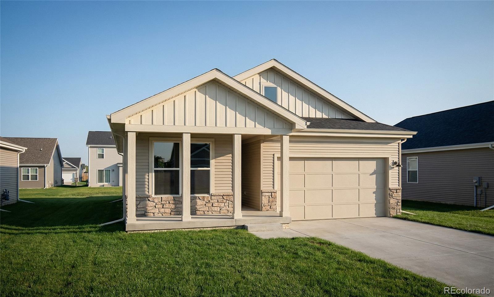 Beautiful new construction Calista floor plan in Murata Farms! This home offers 4 bedrooms, 3 bathrooms, a finished basement, and a 2-car garage. The open-concept design provides comfortable everyday living with stylish finishes and energy-efficient features throughout. Don't miss your opportunity to own a brand-new home in one of Fort Lupton's fastest-growing communities.Under construction. Pricing, features, and specifications are subject to change without notice. Renderings and photos are for illustrative purposes only and may depict optional features.