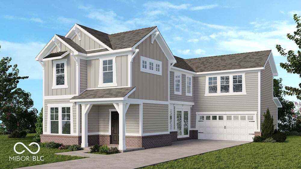 New Construction - October Completion! Built by Taylor Morrison, America's Most Trusted Homebuilder! Welcome to the Chelsea at 15953 Tharp Wood Drive in Cyntheanne Woods - stylish, low-maintenance living in vibrant Fishers, IN. This new two-story home features a flex room, open-concept kitchen and great room, and a covered patio perfect for entertaining. Upstairs offers two secondary bedrooms with walk-in closets, a shared bath, laundry room, and a spacious primary suite with a spa-like bath and large walk-in closet. Located in Fishers, known for top-rated schools, a welcoming atmosphere, and easy access to The Fishers District - with great dining, shopping, and community events just minutes away. Additional highlights include: an electric fireplace in the great room and a built-in bench in the primary shower. Photos are for representative purposes only. MLS#22048670