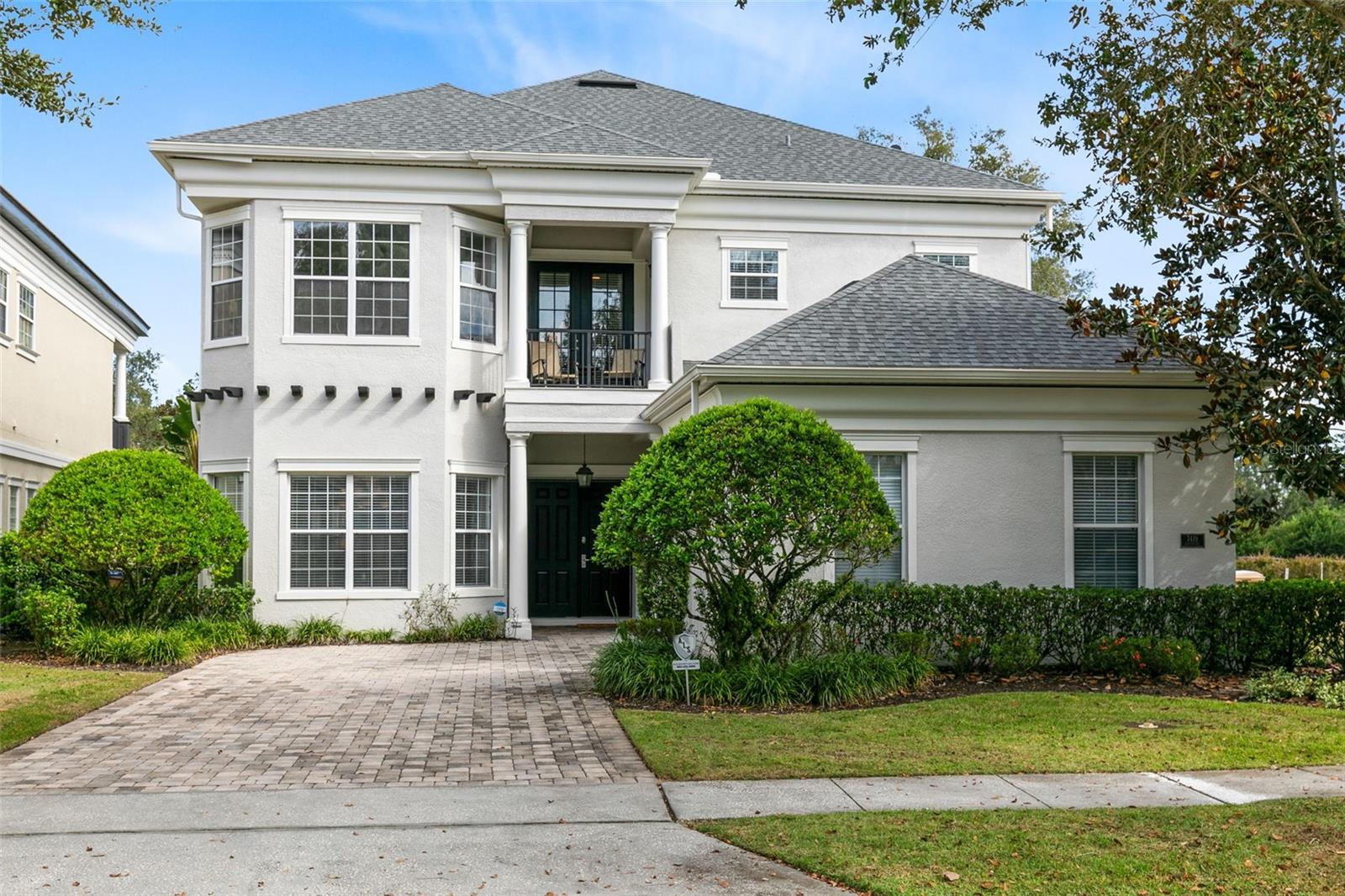 Tired of the winter blues and need an escape to the Sunshine State? Then this immaculately maintained and nicely updated golf-front custom home in the popular gated community of Reunion Resort is just what the doctor ordered! Not only is it ideally overlooking the green of the 4th hole of the Tom Watson signature golf course, but this lovely residence with private pool comes fully furnished and equipped ready for your immediate enjoyment. You will love the spaciousness of the first floor with its high ceilings, wide walkways and large open-concept living area that opens up through a bank of sliding glass doors to the private pool and spa area. Enjoy Florida cookouts all year long with the built-in barbeque grill and covered outdoor dining area. The first of the two luxurious primary suites is also on the ground floor, ideal for those who want privacy or prefer not to do the stairs. The second floor offers a second primary suite of the same size as well as two additional bedrooms, each with their en-suite baths, no sharing required here! Finally, there is a full recreational room on the second floor with TV seating, full-size pool table, wet bar and a large covered balcony to watch golfers playing through. It’s also a great spot to enjoy a quiet morning sunrise and take in the natural surroundings. The property has been well maintained and includes new roof, new exterior and interior painting, new flooring, updated mechanicals and appliances, in short it needs nothing. It has been used primarily as a second home with occasional short-term rentals to help offset its running expenses, and comes with access to six resort pools, a fitness center and multiple on-resort restaurants and lounges.  All this is just six miles from Walt Disney World Resort entrance and with easy access to all Central Florida has to offer. Make this one yours now and enjoy it for years to come.