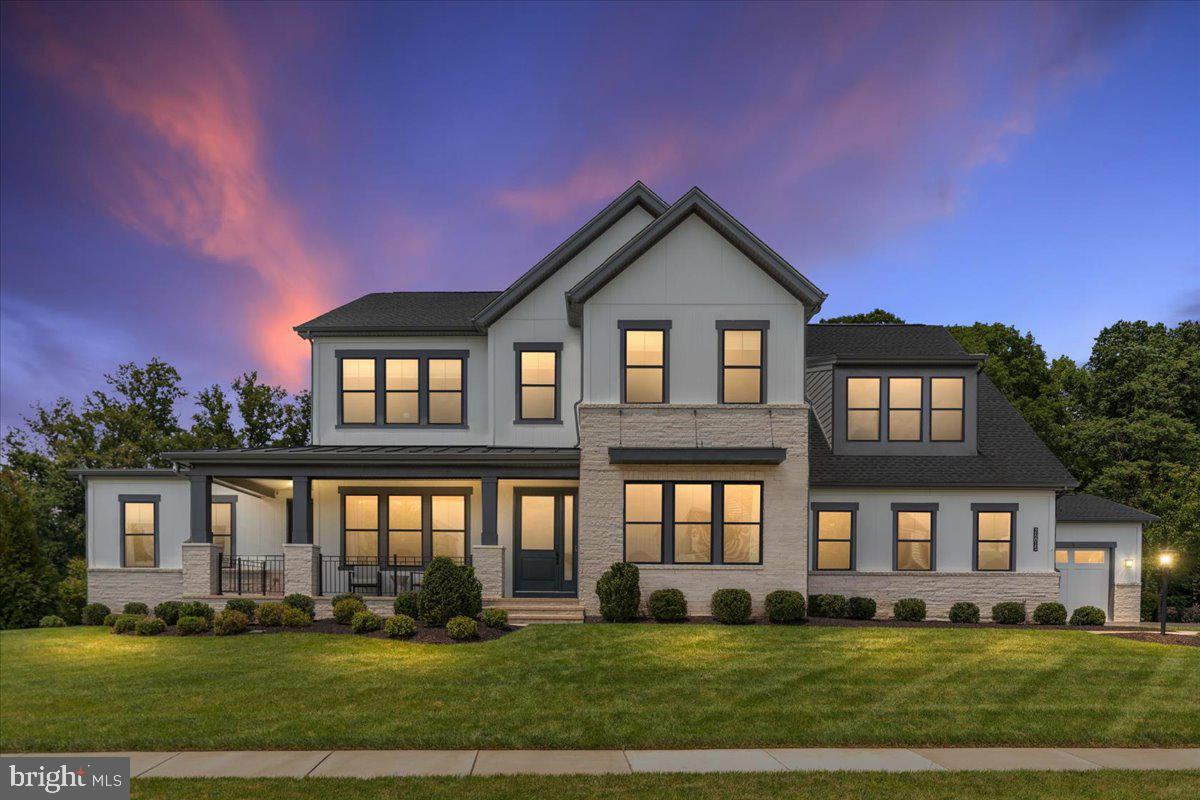 Beautiful 4 year old single family home in the sought after community of Lenah Mill. This 4 car garage Kalorama Model is the epitome of luxury living. Enter through the front door to a light and bright formal dining room, private office with custom window treatments and recessed lighting.  The heart of the home is the chef inspired kitchen featuring a 10 ft Quartz waterfall island, butlers pantry, walk in pantry with custom shelves, modern white cabinets/drawers with soft close features and Jenn Air Executive Chef appliances. The open concept 2 story family room with gas fireplace truly make the perfect space for gathering and entertaining. Main level also has a optional primary bedroom with attached ensuite bathroom with leathered granite dual vanity and frameless walk in shower. This home is perfect for multi generational living with a spacious guest (or primary) suite with it's own exterior entrance, large family room space, bathroom with dual sinks, walk in closet and bedroom. Upstairs features 4 additional bedrooms, all with attached bathrooms. Primary suite features dual walk in closets, generous sized primary bathroom with 2 stand alone vanities, grand soaking tub, and frameless walk in shower. The walk up basement is unfinished, but allows for plenty of creativity to add a legal bedroom, full bathroom (roughed in), kitchenette, recreation space or a private home theater.  The backyard has been meticiously designed and customized with an outdoor kitchen, large island, dual mini fridge, flat top grill, gas grill and a glass enclosed (or open) lounge area. Exterior of home has custom Jelly Fish lighting system, irrigation system, and custom landscaping.