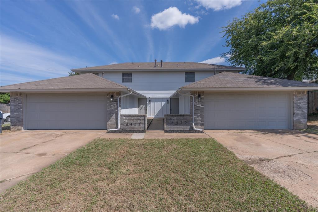 This incredible investment opportunity features a spacious duplex located in a prime OKC location, just off Northwest Expressway and behind Lake Hefner, offering easy access to the lake and its scenic running trails. Unit 8420 is move-in ready, boasting 3 bedrooms, 2.5 baths, 1517 sqft, a 2-car garage, and recent updates including new kitchen counters and cabinets. Unit 8422 is currently occupied with a lease in place until April 30, 2026, generating $1200 per month, and shares the same floor plan. Don't miss your chance to own this fantastic property – contact us today to schedule a showing!