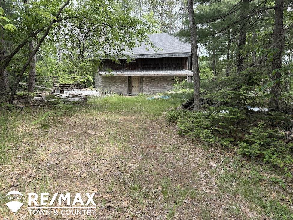 Shell of Cottage!!!  2 story with walkout basement on lots 280, 281 & 1/2 of 282 with front on Forrest Lake!  Also included in the sale is lots 289, 290, 326, 324, 337 & 720.... See map in document!!!