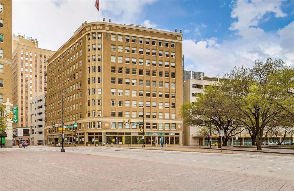 RARE lease opportunity at the iconic Neil P. Anderson Building in the heart of downtown Fort Worth! This spacious one-bedroom, one-bath condo offers a unique combination of historic charm and modern convenience. Located on the second floor, the home features a private patio with direct access to the community amenity deck, creating an ideal extension of your living space for relaxing or entertaining.Inside, you'll find a generous primary suite with an ensuite bath, while the living room includes a built-in Murphy bed, making it easy to accommodate overnight guests without sacrificing everyday living space. A washer and dryer are included, along with one garage parking space and a dedicated basement storage unit for added convenience.Perfectly positioned across from Burnett Park and just a short walk to Sundance Square, you'll enjoy easy access to Fort Worth's best restaurants, entertainment, coffee shops, and cultural attractions. If you've been searching for a downtown lease that offers character, location, and functionality, this one is not to be missed.