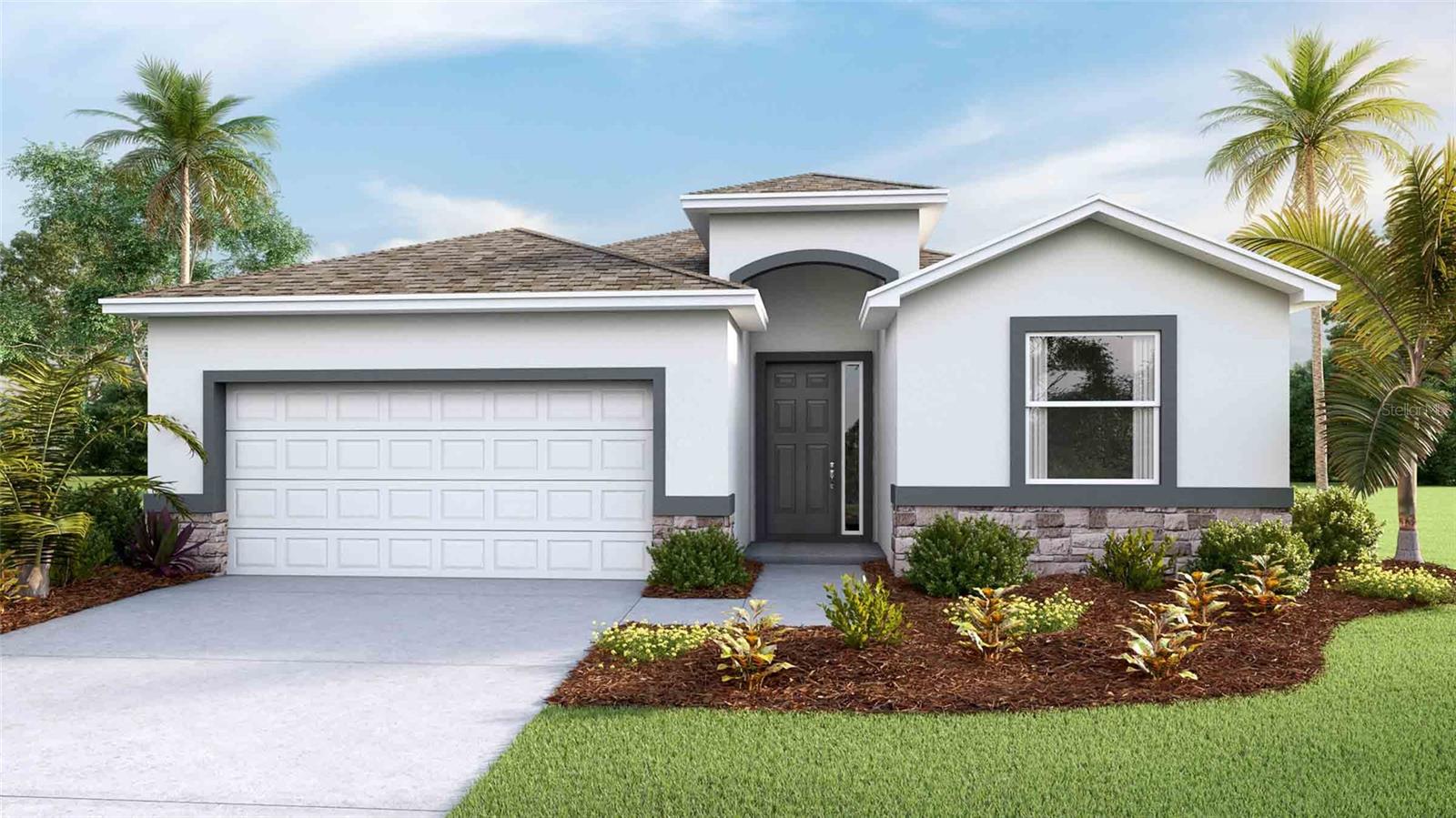 Under Construction. The builder is offering buyers up to $25,000 towards closing costs with the use of a preferred lender and title company. Located off SR-56, Woodcreek offers new homes in Wesley Chapel with a prime location that you won’t want to pass up. At the center of this growing city, you’ll be just 15 minutes from I-75 and Tampa Premium Outlets, Main Event Entertainment, and just 5 minutes from Wiregrass Mall and its several dining establishments such as Grill Smith, Red Robin, Noble Crust, and countless other options. Several hospitals serve the area such as St. Joseph and Advent Health, which is just minutes from the community. Pasco County Schools are within 10 minutes of Woodcreek, as is the soon-to-be Wesley Chapel Sports Complex. Target and Publix are all right down the road as well. Woodcreek features express and tradition series that include Luxury Vinyl in the main living and dining area, a stainless-steel appliance package, and quartz countertops. Each home is built with durable concrete block construction on the first and second stories and includes Smart Home System for seamless modern living.Pictures, photographs, colors, features, and sizes are for illustration purposes only and will vary from homes as built. Home and community information, including pricing, included features, terms, availability, and amenities, are subject to change and prior sale at any time without notice or obligation. Materials may vary based on availability.