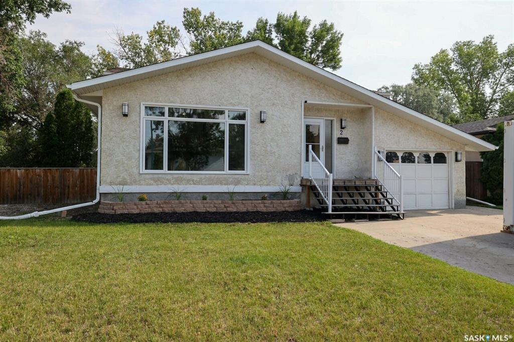Welcome to 2 Schwann Place – A Spacious Family Home in Sought-After University Park

Located in the heart of the desirable University Park neighbourhood, this 2,310 sq ft two-storey home offers space, comfort, and convenience for growing families. With 4 bedrooms, 3 bathrooms, and situated on a large, mature lot, this well-maintained property is just a short walk to elementary schools, parks, and provides quick access to all east-end amenities. The University of Regina and Sask Polytech are also just minutes away.

Step inside to a bright and welcoming layout featuring engineered hardwood flooring throughout the front living room and dining area. The open-concept kitchen and dining space is ideal for entertaining, with plenty of rich wood cabinetry and a sit-up island for additional prep or seating.

A cozy sunken family room with a wood-burning fireplace provides a perfect spot to unwind or set up a kids’ playroom. The main floor also includes a bedroom, laundry area, and access to the insulated single attached garage.

Upstairs, the spacious primary bedroom offers dual closets and a private 3-piece ensuite. Two additional bedrooms and a 4-piece main bathroom complete the second floor.

The finished basement includes a large rec room, ample storage, and additional laundry space. Step outside to a fully fenced backyard featuring a large deck, storage shed, and space for a garden—perfect for summer gatherings and family fun.

Notable Updates:
Full foundation underpinning with 19 piles (engineered specs)

Newer shingles & windows

New boiler heating system

Updated ensuite shower

Renovated second-floor bathtub

If you're looking for a spacious home to make your own in a prime east-end location—this is the one. Don’t miss your opportunity to own in the welcoming community of University Park! Call your agent today to book a showing.