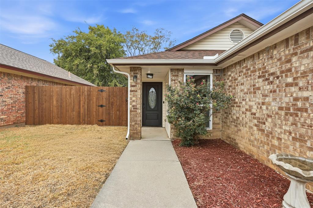 Welcome to this inviting 2-bedroom, 1-bath home in Fort Worth’s Countryside addition, featuring a 2-car garage and a great blend of comfort and functionality. Natural light fills the main living area, creating a bright and welcoming atmosphere. The fully appointed kitchen features granite countertops, stylish pendant lighting, a brand-new dishwasher, and a refrigerator that stays with the home. Major updates provide added peace of mind, including a new roof installed in 2025 and a brand-new HVAC system installed in October 2026. HVAC system includes a 10 year transferrable warranty. Step outside to enjoy a spacious, fully fenced backyard with a mature shade tree and storage shed, offering room to relax, entertain, or enjoy outdoor activities. Conveniently located near dining, shopping, major employment corridors, and Crowley ISD schools. Nearby schools also include Trinity Basin Preparatory and IDEA Public Schools – Edgecliff Campus. A wonderful opportunity to make this Fort Worth home your own!