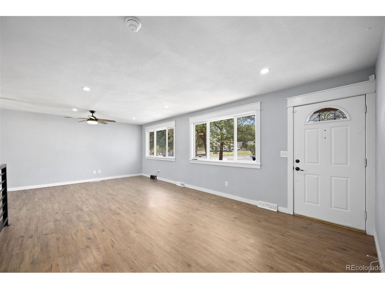 Completely turnkey and move-in ready in Thornton! Conveniently located just 15 minutes from Denver near Thornton Town Center and Lambertson Lakes, this fully remodeled home is packed with updates from top to bottom. Inside, you'll find an open, light-filled floor plan. The kitchen features quartz countertops, soft-close cabinets, and a built-in pantry. French doors off the dining area lead to a patio perfect for entertaining with a yard ready to make your own. The main level offers 3 bedrooms and 2 bathrooms, including a spacious primary suite with double sinks and a walk-in shower. Downstairs features a fully finished basement with a second living area, 2 additional bedrooms, a full bath, and extra storage. The large lot and cul-de-sac living are perfect for anyone. A true move-in ready home with the big-ticket items already taken care of.