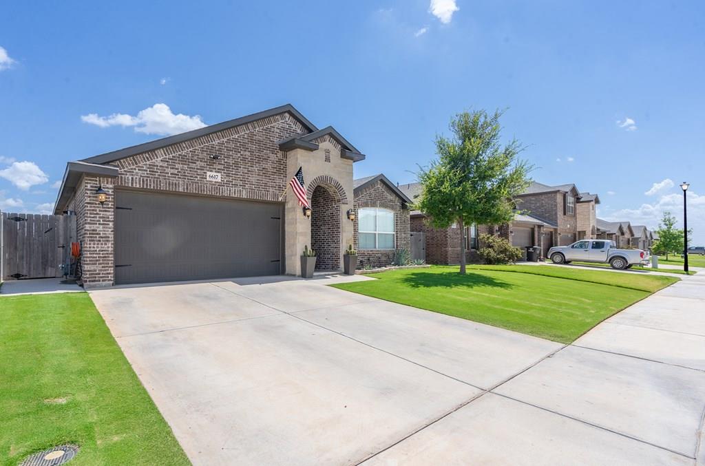 Beautiful 4 bed, 3 bath home in Legacy West, blocks from shopping & groceries. Enjoy new access to 191 frontage road. Features include a backyard shed, greenhouse, and patio perfection with a pergola and built-in outdoor kitchen—perfect for grilling & West Texas sunsets. Zoned for Yarborough Elementary with access to walk to school. Access to two pools & 3 playgrounds. Impeccable yard that will make any neighbor jealous! Schedule your tour today!