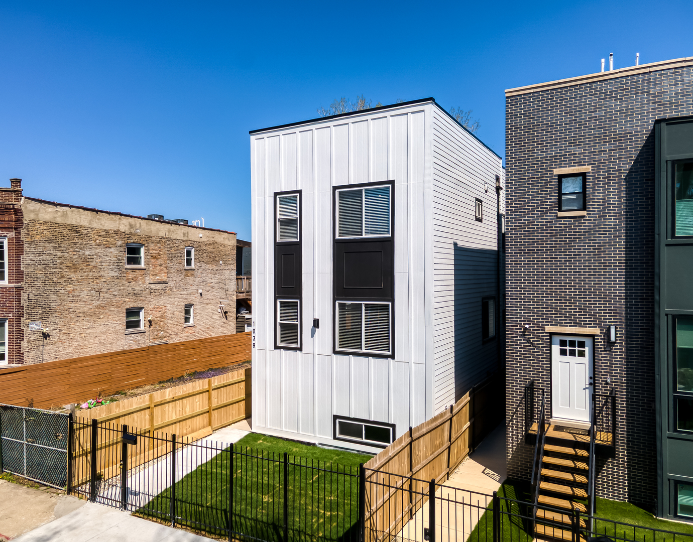 A new 2 story single family welcomes you home! located in a fast appreciating west humboldt park area. kitchen features solid wood cabinets with dovetail drawers, Island, stainless steel appliances, quarts counter tops including backsplash. the nice wide stair case takes you to the second floor where you will find 3 bedrooms including the master bedroom with vaulted ceilings , walk in closet and master bathroom with double vanity sink and separate shower and bath tub, the full finished basement features high ceiling a rec room with wet bar, a laundry room, 1 bedroom full bath and and two car garage.
