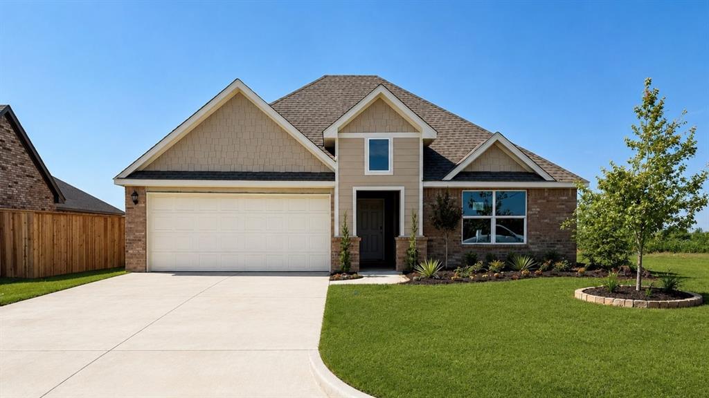 Kingston — 4 bed | 2 bath | 2032 sq ftDiscover the Kingston plan, one of our new homes in Windstone in Norman. With 4 bedrooms, 2 bathrooms, and 2032 square feet, this home offers space and comfort. Secondary bedrooms are thoughtfully placed near the entry, leading you into the open-concept living spaces. The kitchen showcases shaker-style cabinets, stainless steel appliances, a pantry, and a central island with sink and dishwasher. At the back, the primary suite provides privacy with an adjoining bath and a generous walk-in closet. This home includes our Home Is Connected® smart home package — featuring a camera doorbell, control panel, Kwikset® keypad lock, and smart switches. It also comes with a fully sodded yard and a front landscaping package for added curb appeal. This design blends function and style, making it perfect for families searching for new homes in Oklahoma City.