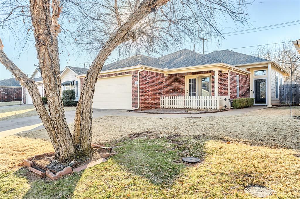 Move-in ready patio home in The Vineyard Cottages in The Village! This beautifully updated home offers a highly desirable floorplan and low-maintenance living with the HOA covering exterior maintenance and yard care. The updated kitchen features brand-new appliances, solid surface countertops, and a white tile backsplash, creating a clean, modern look. The entire home has been refreshed with a light, neutral paint palette,  new carpet in the bedrooms, as well as light fixtures. The third bedroom includes a barn door and a closet, making it a flexible space perfect for a home office, guest room, or bonus room. The layout offers great functionality for everyday living and entertaining. Located in The Village, this home provides quick access to shopping, dining, and major roadways. Enjoy an easy commute to downtown Oklahoma City, Nichols Hills, Lake Hefner, and nearby employers, all while living in a quiet, well-maintained community. This is a fantastic opportunity for low-maintenance living in a prime Oklahoma City location — ideal for downsizers, professionals, or anyone looking for convenience and comfort.