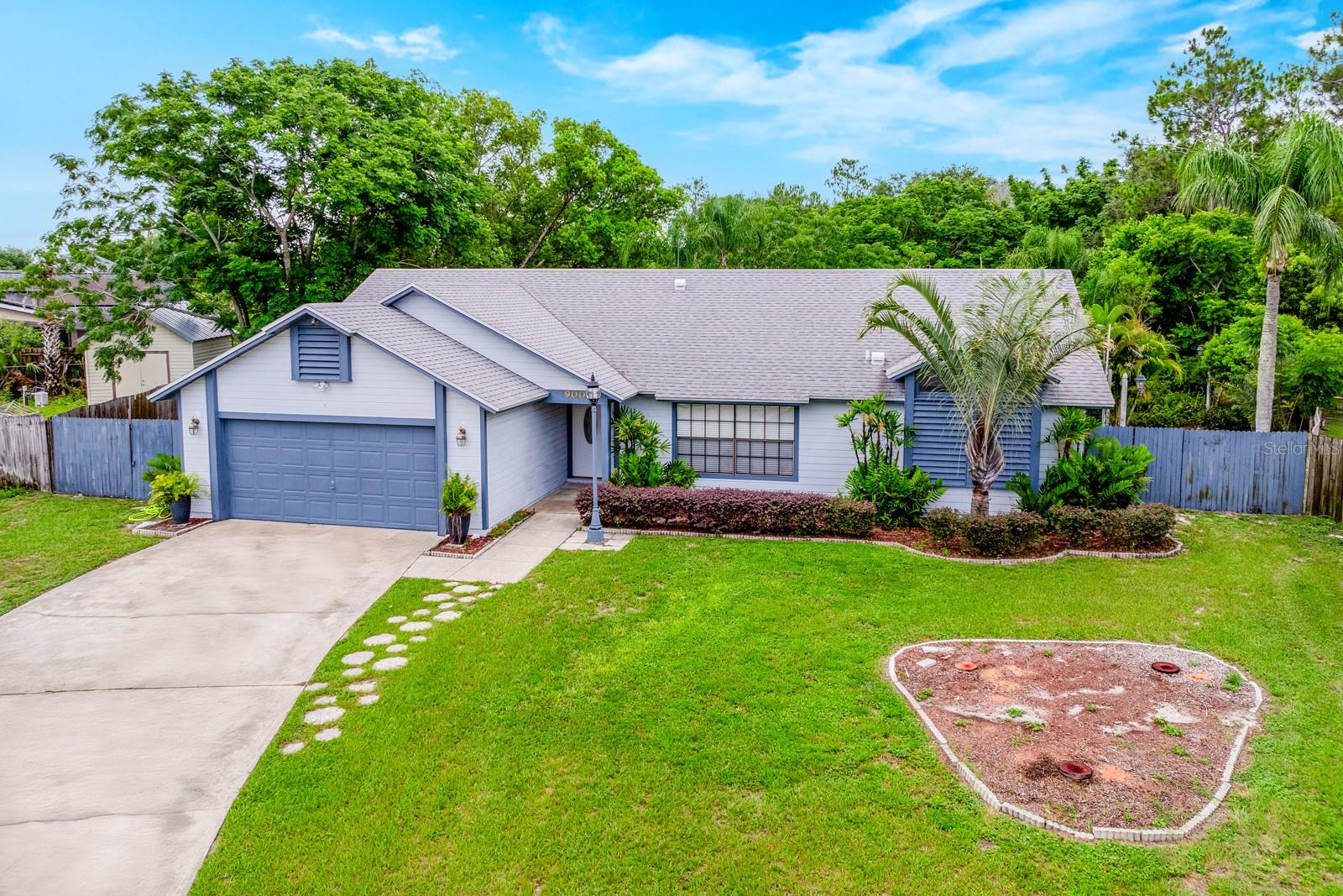 Under contract-accepting backup offers. One or more photo(s) has been virtually staged. Seller may consider buyer concessions if made in an offer / This property QUALIFIES FOR A CREDIT UP TO $6750 through the seller's preferred lender ***WELCOME HOME! Located on a quiet CUL-DE-SAC in the established Magnolia Springs community, this 4BD/2BA single story POOL HOME sits on a generous .65 ACRE LOT – a rare find that offers both space and privacy in the heart of Orlando! Major UPDATES have already been taken care of; there is a NEWER ROOF (2022), UPDATED A/C (2022), EXTERIOR PAINT (2021), and the landscaping was refreshed (2023). Inside the home the FULLY RENOVATED KITCHEN (2024) showcases a fresh modern take on a neutral color platte, granite countertops, ample cabinetry, plus a breakfast bar and nook for casual dining. A sliding glass door off the kitchen leads directly to the COVERED LANAI and backyard beyond – perfect for indoor/outdoor living and entertaining. Step out into the backyard and you will discover an incredible outdoor living space built to entertain or the ideal spot to enjoy everyday living. The FULLY FENCED yard features a PRIVATE POOL, SPACIOUS POOL DECK, COVERED LANAI, outdoor shed and beautiful MATURE TREES that provide both shade and privacy. With exterior lighting and plenty of room to spread out, your outdoor oasis offers endless opportunities to relax, play or host family and friends. The flowing floor plan delivers high ceilings and thoughtfully designed living areas, including formal living and dining rooms, a spacious family room, and casual dining options in the kitchen. Ideal SPLIT BEDROOMS ensure privacy with the PRIMARY SUITE on its own wing of the home. Additional noteworthy features include: the UPDATED WATER HEATER (2018) and a LOW HOA – whether you are looking for a primary residence or a solid investment, this home delivers both value and comfort. Conveniently located near SR 408, the Florida Turnpike, Silver Star Rd, and SR 50, with quick access to SR 429 and Lake Apopka. You are also never far from shopping, dining, recreation and an array of entertainment options. This is your chance to own a MOVE-IN READY home on an OVERSIZED LOT in a prime Orlando location. Call today to schedule a tour!