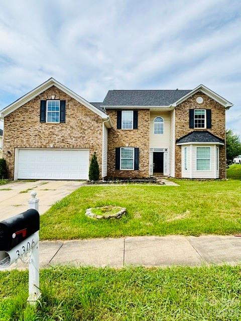 This home is in one of Charlotte's established desired community. Come on home to this 5 bedroom, 3 full bath with a over size bonus room situated on a large corner lot. Beautifully offering a open and airy lay-out with high ceilings, including a two-story foyer. Featuring a quest suite with full bath downstairs, along with the large bonus. Primary and all other bedrooms upstairs. The property will need flooring, some sheet rock repair, and some finishes. Perfect for an investor or a homeowner looking for a deal. This property is being sold "AS IS, WHERE IS". Bring all offers!!
