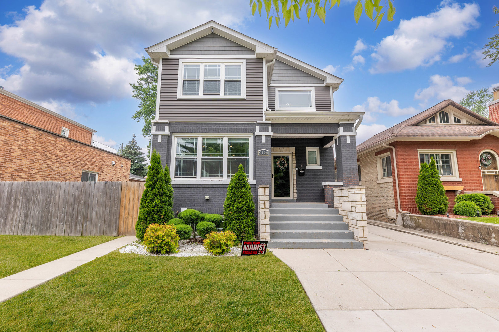 Welcome to North Beverly! one of Chicago's most desirable neighborhoods! This beautifully maintained home sits on a rare double lot and offers 5 bedrooms and 3.1 bathrooms. The open floor concept layout features gleaming hardwood floors, a chef's kitchen with premium finishes, and a spacious mudroom. Upstairs, the luxurious primary suite includes bathroom with a soaking tub, stand-up shower, heated floors, and a custom walk-in closet with built in organization. The full finished basement offers additional space ideal for a family room, home theater, fitness area, or playroom. The basement also includes an additional bedroom and full bath, perfect for guests or an in in-law arrangement.Additional features include second-floor laundry, 2 car garage and spacious backyard perfect for entertaining and summer gatherings. Schedule a showing today!