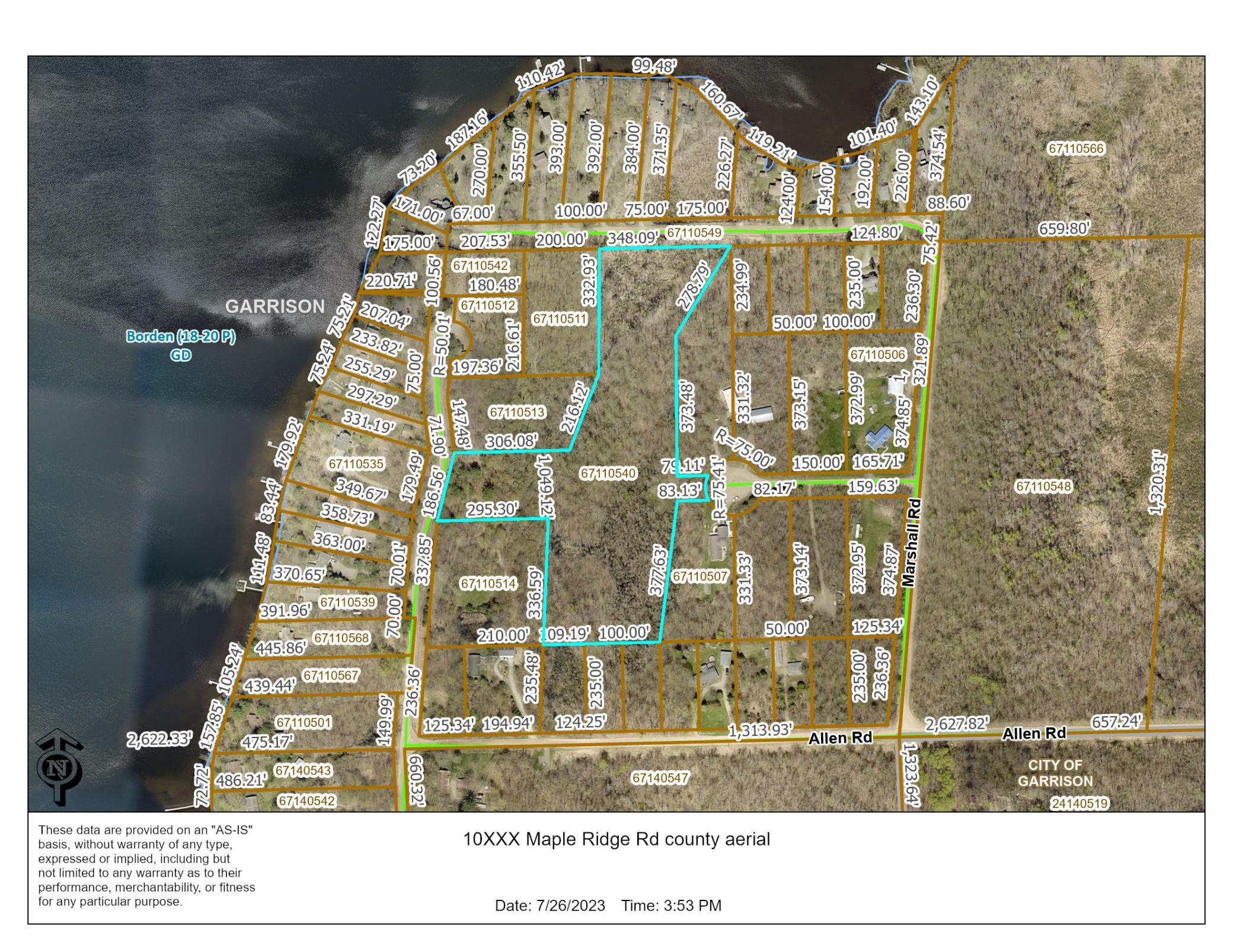 10XXX Maple Ridge Road