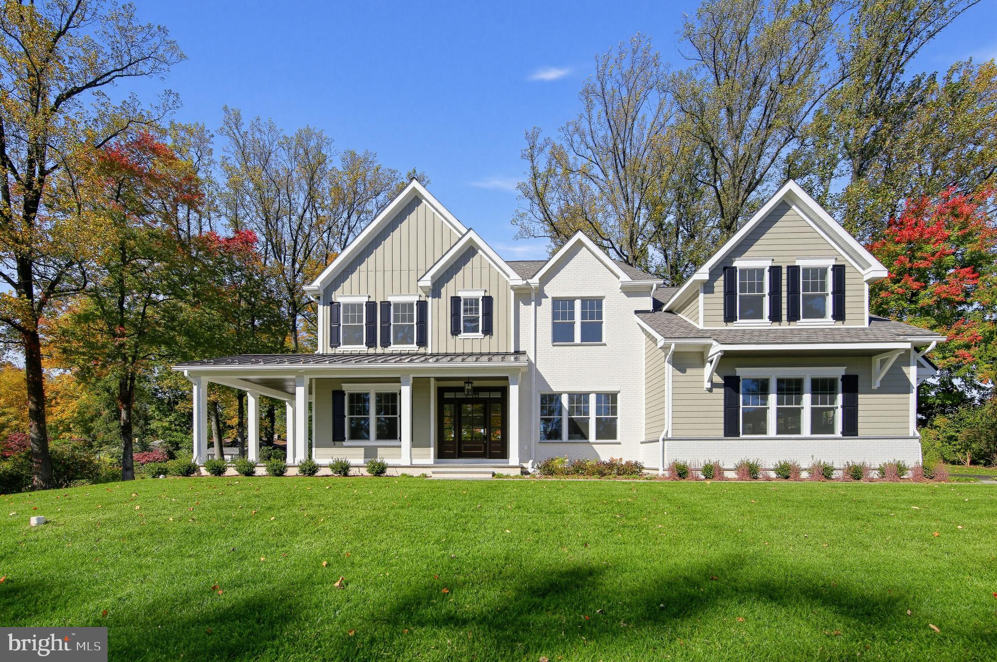 Opportunities to own a newly constructed custom home of this caliber in Easttown Township are exceptionally rare. Welcome to 2074 Fox Creek, a remarkable estate by Top Notch Custom Homes, beautifully situated on a picturesque 1-acre homesite in one of the Main Line's most sought-after locations.Offering over 5,000 square feet of thoughtfully designed living space above grade, this exceptional residence blends timeless architecture, superior craftsmanship, and the modern amenities today's luxury buyers demand. Designed for both comfortable daily living and sophisticated entertaining, the home features five generously sized bedrooms, five full baths, two half baths, dual laundry rooms, soaring 10-foot ceilings on the main level, and 9-foot ceilings on the second floor.The heart of the home is a stunning chef's kitchen outfitted with premium Wolf, Sub-Zero, and Cove appliances, marble countertops, custom cabinetry, and an expansive layout ideal for gathering with family and friends. Throughout the home, buyers will appreciate the attention to detail, including a custom mahogany front entry door, site-finished hardwood flooring, Andersen windows, Hardie Plank siding, brick veneer accents, designer lighting, and high-end plumbing fixtures.Additional features include custom closet systems, built-in cubbies, a three-car side-entry garage, and a partially finished walk-up lower level with a full bath, providing outstanding flexibility for recreation, fitness, guest accommodations, or future expansion.Outdoor living is equally impressive. A welcoming wraparound flagstone front porch sets the tone upon arrival, while the covered rear porch, complete with a wood-burning fireplace and dramatic floor-to-ceiling stone chimney, creates the perfect setting for year-round entertaining and relaxation.Conveniently located near major commuting routes, upscale shopping and dining, Aronimink Golf Club, Waynesborough Country Club, and The Episcopal Academy, the property is also situated within the award-winning Tredyffrin/Easttown School District.Current taxes reflect land value only and will be reassessed following settlement. A rare opportunity to enjoy the benefits of brand-new construction, exceptional craftsmanship, and a premier Main Line location -all without compromise.