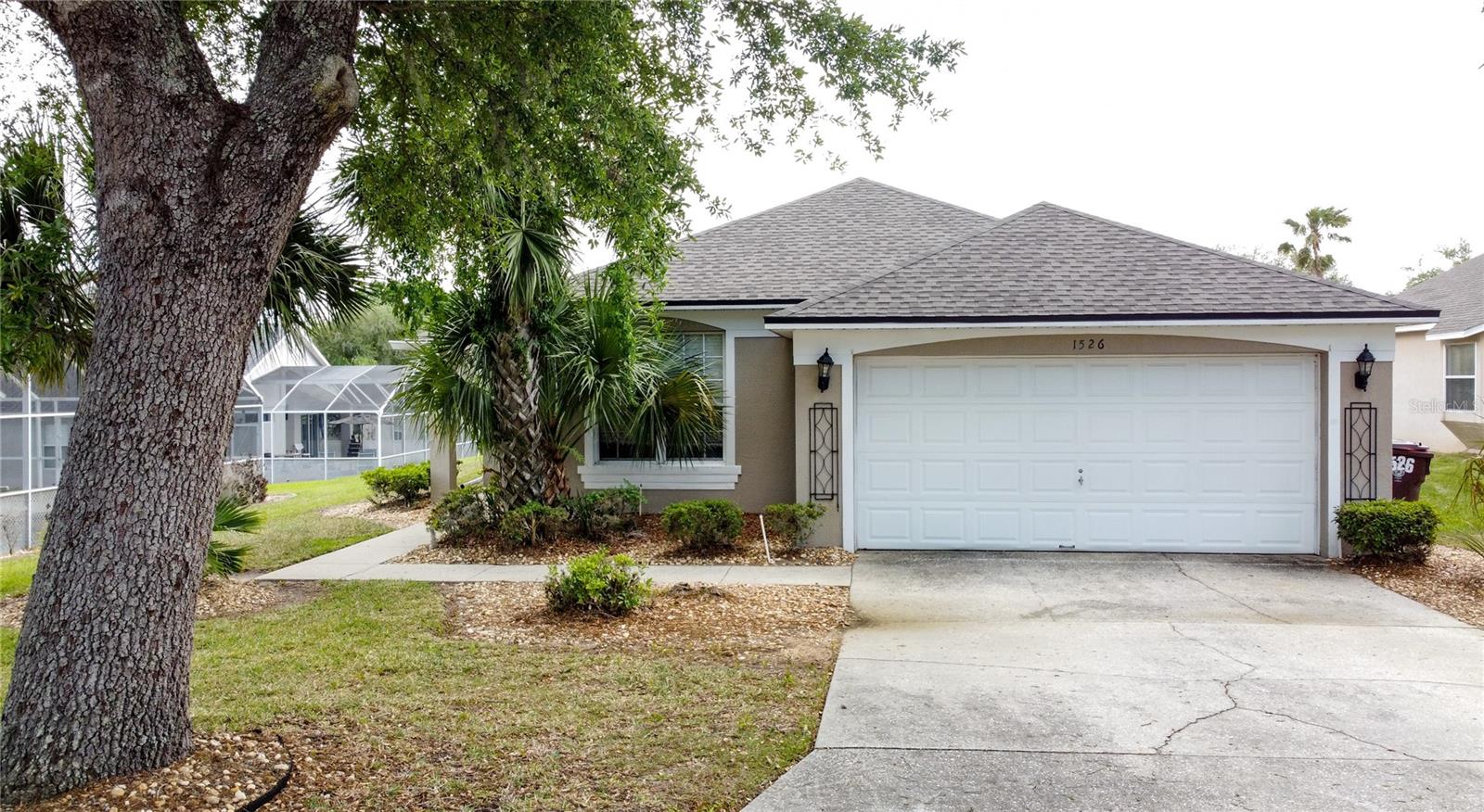 Under contract-accepting backup offers. WOW absolutely stunning, fully upgraded home with south facing pool in the ever popular golf course community of Southern Dunes. This home has too many upgrades to mention, 2025 roof, 2019 water heater, 2021 pool heater, AC Approx 3yrs, upgraded contemporary kitchen with quartz counters, new living and dining room furniture and so much more. There is a wonderful open floor plan, with family, dining and kitchen in one large sociable and relaxed space. There are 2 master suites in the home, and 2 further bedrooms as well as a full guest  bathroom. One of the master suites benefits from pool access and has been upgraded with new vanity, dual sinks and contemporary tile. The south facing pool area is the perfect place to soak up some Florida sunshine and spend relaxing evenings. This will make the perfect short term rental home, relocation home or simply the Southern Dunes pool home you've always promised yourself. Southern Dunes is a master planned golf community in Haines City and benefits from a wide range of amenities including golf, tennis, fitness center, playground and clubhouse. This is a gated community with 24 hour security. Close to shopping and dining in Haines City with stores such as Winn Dixie, Walmart and Publix close by. Don't wait, make your appointment to see this home today!