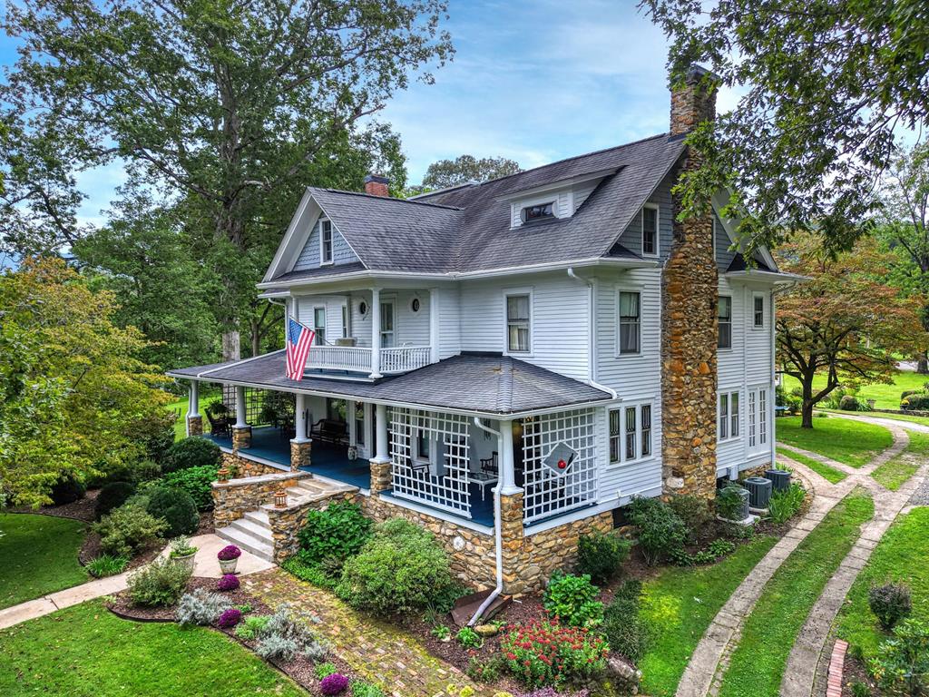 A Southern Charmer & Architectural Masterpiece in the Heart of Andrews...Step into timeless elegance with this beautifully preserved and thoughtfully updated Southern estate, originally built in 1905 and renovated between 2000–2004. Nestled on 4.03 park-like acres. This stunning 5-bedroom, 4-bath, 2.5-story home blends historic character with modern comfort. From the moment you arrive, the charm is undeniable—grand porches, a gazebo surrounded by lush flower gardens, and mature trees create a peaceful, storybook setting. Inside, you'll find detailed architectural craftsmanship, including five fireplaces (most for decorative use), high ceilings, and intricate woodwork throughout. Enjoy the convenience of a detached two-car garage with a screened-in porch, plus a workshop and additional storage building. The home also features a brand new HVAC system, giving peace of mind while maintaining its classic charm. Located within walking distance to shops and restaurants, this exceptional property offers a rare opportunity to own a piece of local history—with all the space, beauty, and updates to enjoy it for years to come.