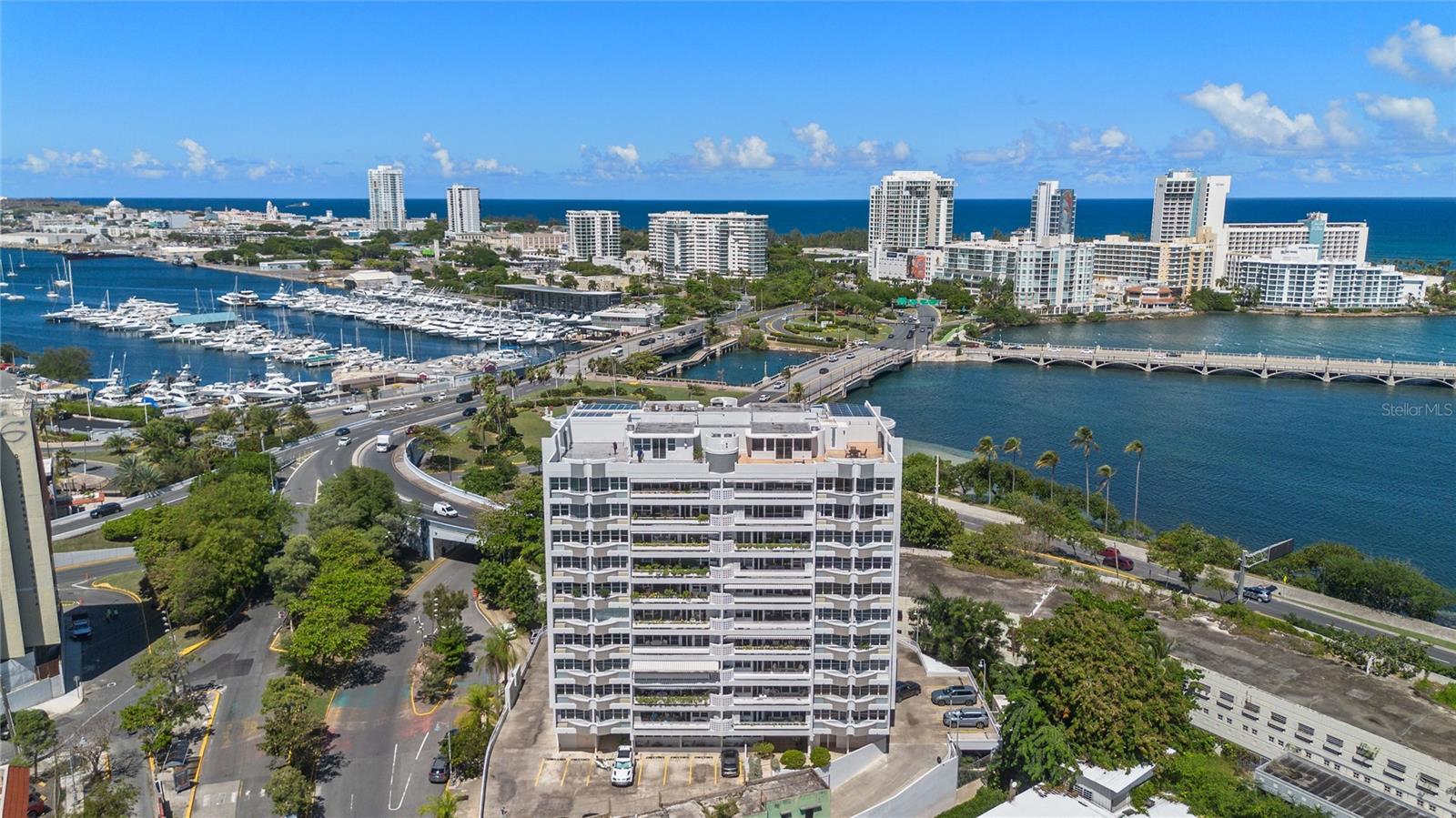 Miramar Waterview Mansions Penthouse | Spectacular Lagoon and Ocean ViewsExperience elevated living in this exceptional penthouse at Waterview Mansions, featuring 3 bedrooms, 3.5 bathrooms, and 2 parking spaces. Enjoy breathtaking views of the Condado Lagoon and the Atlantic Ocean, creating a stunning backdrop for urban living.This spacious residence offers a unique opportunity to enjoy the beauty of waterfront/city living in one of San Juan’s desirable residential areas. Ideally located near Miramar’s renowned restaurants, boutiques, and lifestyle attractions, it combines spectacular water views with convenient access to the best of the city.A distinctive penthouse opportunity in the heart of Miramar, Puerto Rico.