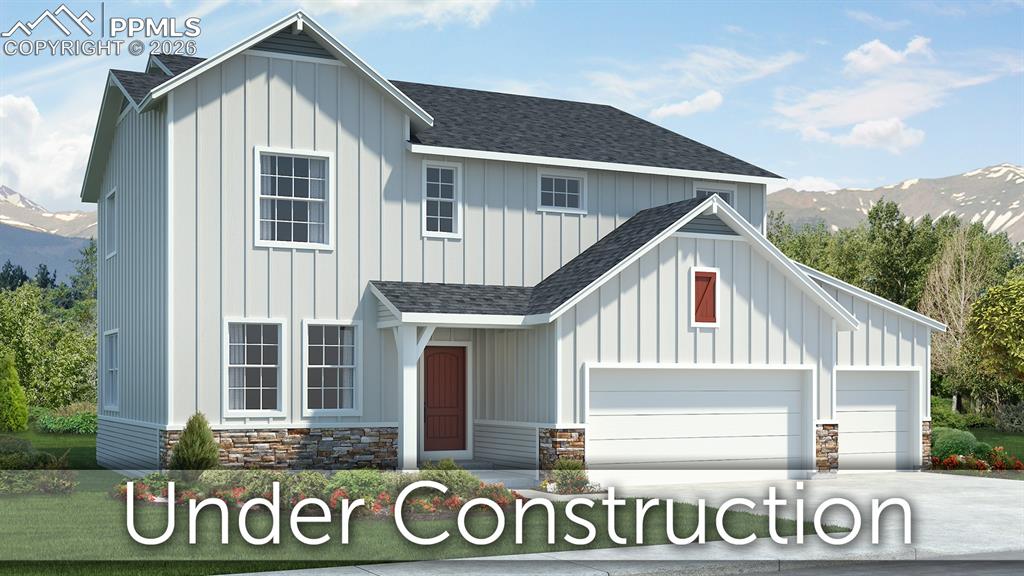 Ready in February.  Monarch 2-story plan in Sterling Ridge.  6 bedrooms, 3.5 baths, 3 car garage home. Farmhouse style exterior.  Gourmet layout kitchen features Shaker-style cabinets in a pecan finish, elegant Calacatta Solana Quartz countertops, walk-in pantry, and stainless steel appliances including a gas cooktop and refrigerator.  Main level study and formal dining room.  Enter from the garage into a mud room space with built-in bench with cubbies.  The upper level hosts a primary bedroom, three additional bedrooms, large loft, and spacious laundry with cabinets and sink.  Primary bath showcases expanded shower with seat, linen closet, and double sinks.  The finished basement includes a recreation room, 2 bedrooms, and a full bath.  Home comes equipped with a smart home package, radon mitigation system, and air conditioning.  Exterior living space includes an expanded covered patio conveniently accessed from the dining nook and includes a gas line suitable for a grill.  Seller incentives available.