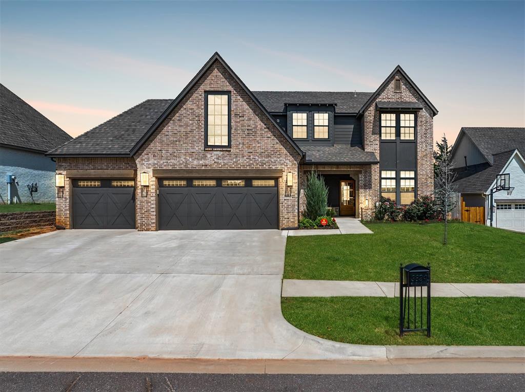 Experience refined living in the prestigious Stone Hill at Iron Horse Ranch, where exceptional craftsmanship and sophisticated design come together seamlessly. This stunning residence welcomes you with an impressive grand entry, setting the tone for the elegance that unfolds throughout the home. At the heart of the home lies an expansive great room, where soaring ceilings, a statement fireplace, and effortless flow into the chef-inspired kitchen create the perfect backdrop for both everyday living and grand entertaining. The kitchen is a culinary masterpiece, featuring dual islands, sleek quartz countertops, a built-in beverage station, an elegant dining space, and a walk-in butler’s pantry that combines both beauty and function. Just off the entry, a stylish home office and a second living area with its own fireplace provide versatility and warmth, making work-from-home days or cozy evenings by the fire effortlessly enjoyable. The primary suite is your personal retreat—a sanctuary designed for rest and rejuvenation. Enjoy a spa-worthy bath complete with a modern dual vanity, oversized walk-in shower, freestanding soaking tub, and a custom walk-in closet with direct access to the utility room for ultimate convenience. Upstairs, you’ll find a spacious flex room perfect for a media lounge or game room, two generous secondary bedrooms, and a full bath. The fourth bedroom, located on the main level, features its own private ensuite, ideal for guests or multigenerational living. Thoughtful details abound, from the custom-designed mud bench in the utility room to the premium finishes that elevate every space. Step outside to a backyard designed for memories—whether it’s summer barbecues, family fun, or quiet nights under the stars, this outdoor space is ready for it all. Community pool coming in next phase. Private showings available by appointment. Welcome to Stone Hill at Iron Horse Ranch. Welcome home.