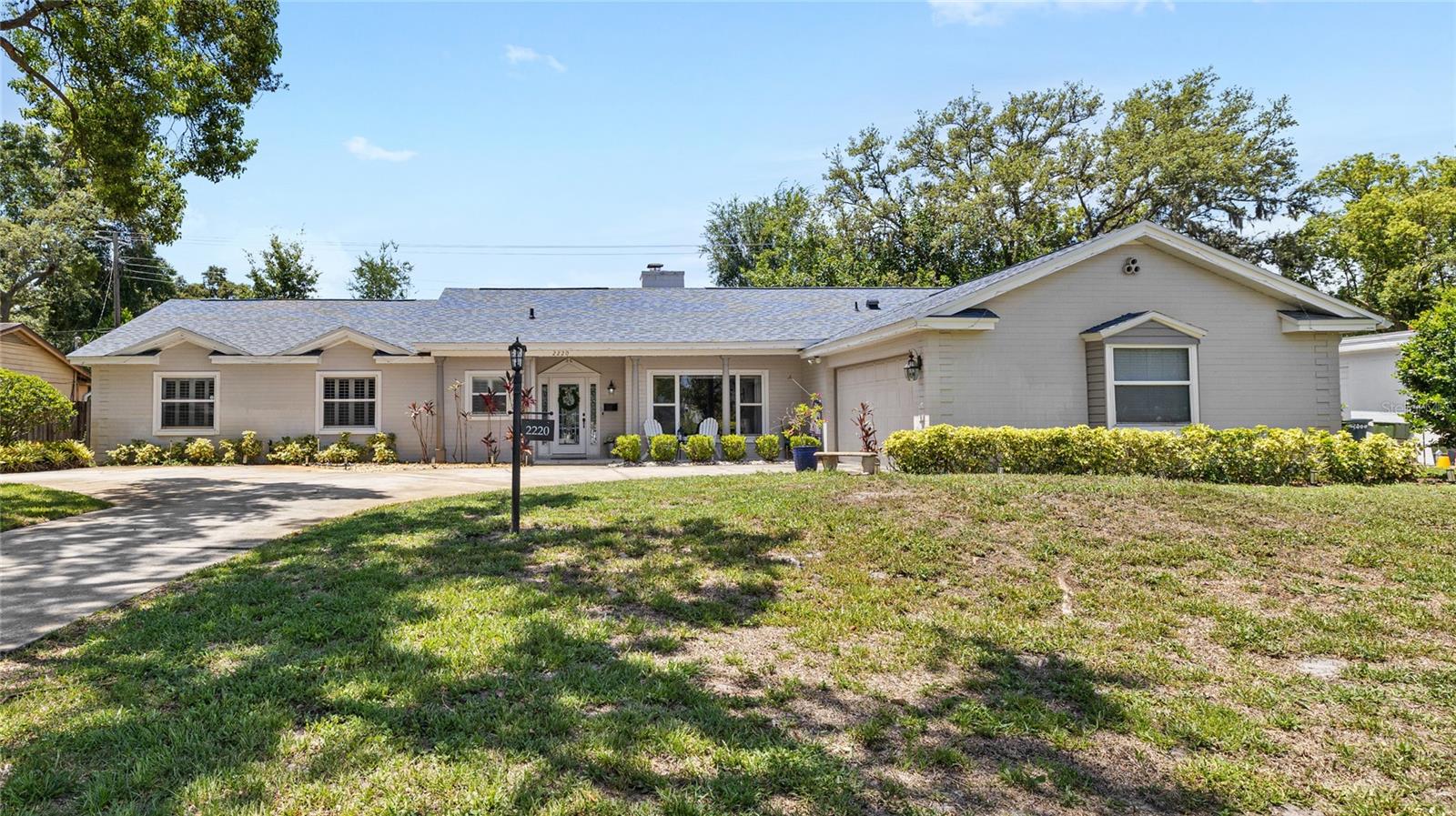 Welcome to 2220 Derbyshire Road, located in the highly desirable English Estates neighborhood. This spacious residence offers nearly 2,200 square feet of living space with four bedrooms, two bathrooms, and a quarter-acre lot complete with a large Florida-style pool and spa. This home has been maintained and thoughtfully upgraded, and now features a brand-new roof, a new HVAC system, updated fencing, and added gutters. From the moment you step through the glass front door, you'll be greeted by a large foyer with high ceilings and wood flooring that flows through the main living spaces. The oversized formal dining room, complete with crown molding and wainscoting, is perfect for hosting gatherings. The formal living area transitions seamlessly into a family room with built-ins and space overlooking the kitchen and the covered patio. This set up creates an easy and inviting layout for both everyday living and entertaining.
The kitchen boasts solid wood cabinetry, stone countertops, stainless steel appliances, and a tile flooring. A large eat-in area and breakfast nook complete the space. The glass sliding doors open to a spacious covered patio with vaulted ceilings and fans, overlooking the expansive backyard pool and spa. Inside, the home offers three bedrooms plus a versatile fourth room, which functions well as a guest room, home office, home gym or playroom. The primary bedroom is situated at the back right of the home, with its own sliding glass door out to the backyard and pool area.
Situated in the heart of Seminole County and zoned for some of Central Florida’s top-rated schools, this home is just minutes from Maitland City Center, Kewannee Park, SunRail, and major roadways including 436, 414, and I-4—putting Winter Park, Casselberry, and downtown Orlando all within easy reach. This home offers location, space, and upgrades. Call today to schedule a private tour.