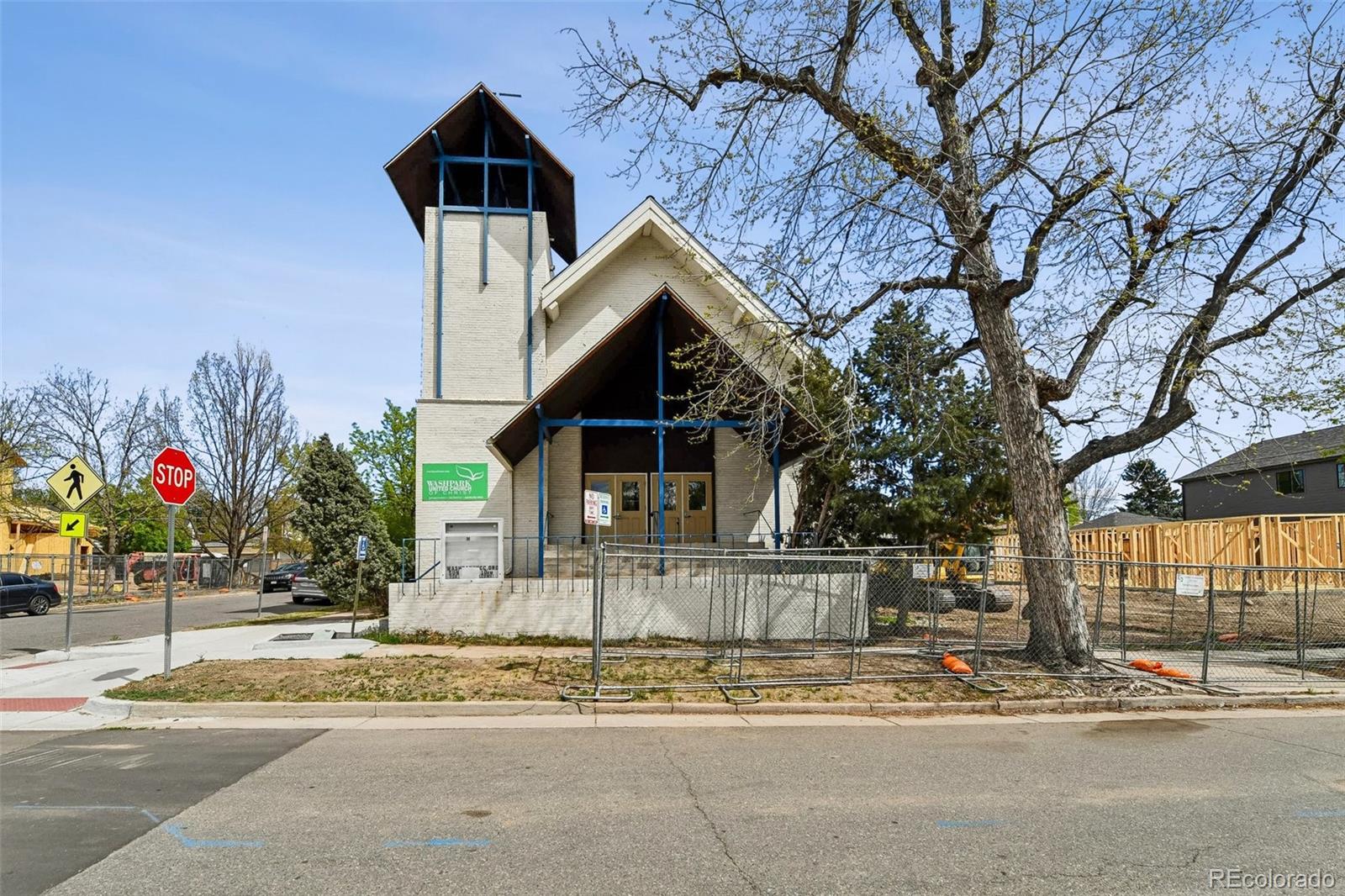Positioned in one of Denver’s most desirable locations, 400 S Williams Street offers a truly rare and exciting opportunity just blocks from Washington Park. This property is all about potential. Currently home to a former church, it presents a dream opportunity to create something incredibly special—whether that’s transforming the existing structure into a one-of-a-kind single-family home, reimagining the space for a creative residential use, or starting fresh with a custom build. Opportunities to convert a church into a residence in this location are exceptionally rare, making this a standout offering for buyers looking to design something truly unique. The site is zoned residential and sits within a highly sought-after neighborhood surrounded by strong property values and beautiful homes. The scale and character of the existing structure offer a compelling foundation for those wanting architectural charm, while the lot itself allows flexibility for new construction if desired. Adding to the appeal, the original church parcel has already been divided into three separate lots following removal of the annex: 420 S Williams, 408 S Williams, and the main church lot, each approximately 6,250 square feet. This creates additional flexibility for redevelopment, investment, or future resale options. Whether you’re a homeowner with vision, a builder, or an investor, this is a rare chance to bring a unique concept to life in one of Denver’s most coveted neighborhoods.