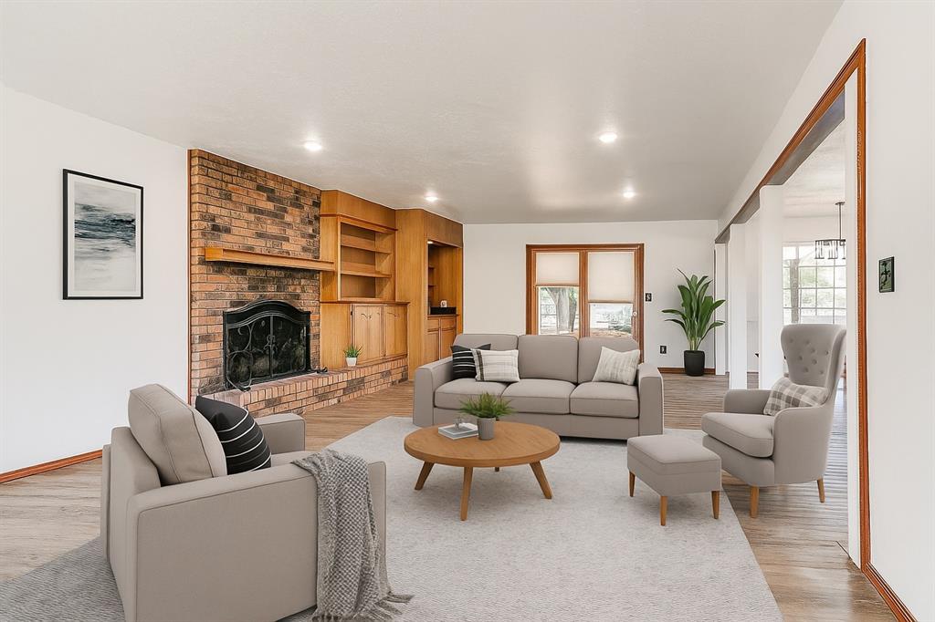 Move-in ready with fresh updates inside and out! This home has just received new interior paint, brand-new carpet throughout, stained cabinetry, a deep clean, and updated landscaping for added curb appeal. Major improvements were also completed in 2022, including a new roof, luxury vinyl plank flooring, modern can lighting, updated fixtures, stainless steel kitchen appliances, and countertops throughout. The main level features a spacious living area, versatile flex space, formal dining room, and convenient half bath—designed for both everyday living and entertaining. Upstairs, you’ll find four generously sized bedrooms, offering quiet and comfortable retreats away from the main living areas. Outside, a large backyard provides endless possibilities for entertaining, gardening, play, or relaxation. With quick access to the highway, shopping, and dining, this home offers the perfect balance of convenience and comfort. Don’t miss your chance to own in sought-after West Norman—schedule your showing today!